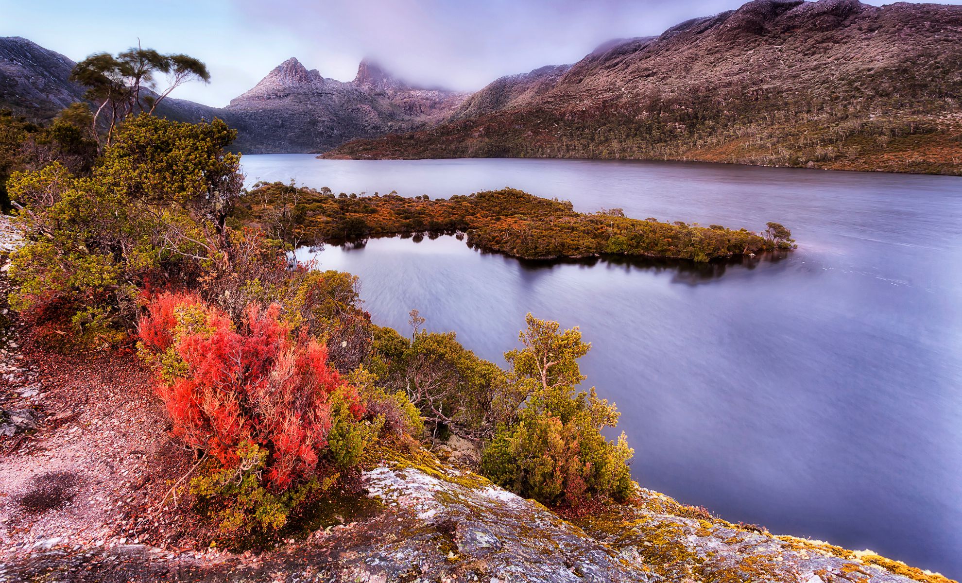 Le mount Cradle, Tasmanie, Australie