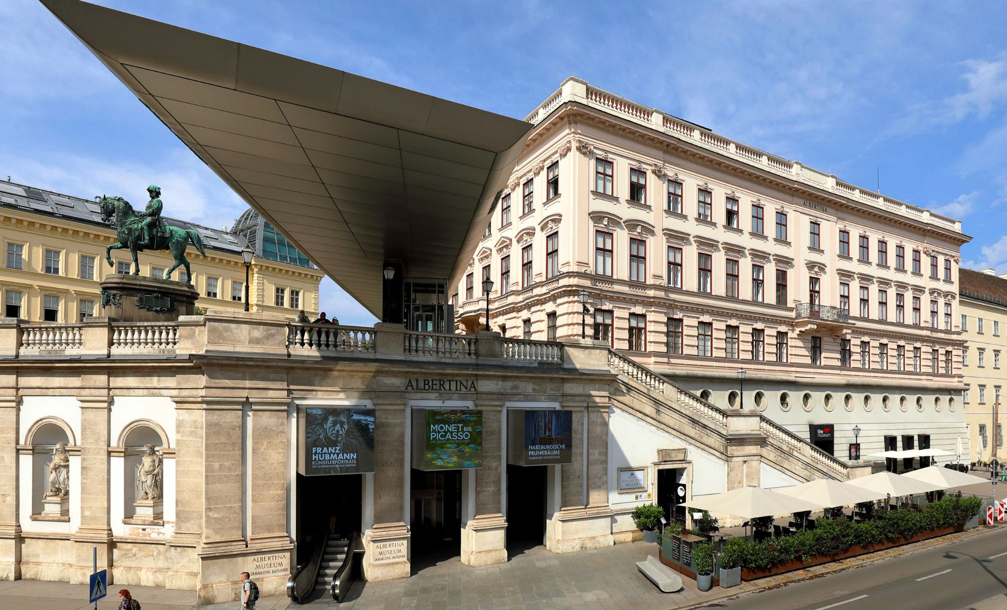 Le musée Albertina, Vienne, Autriche