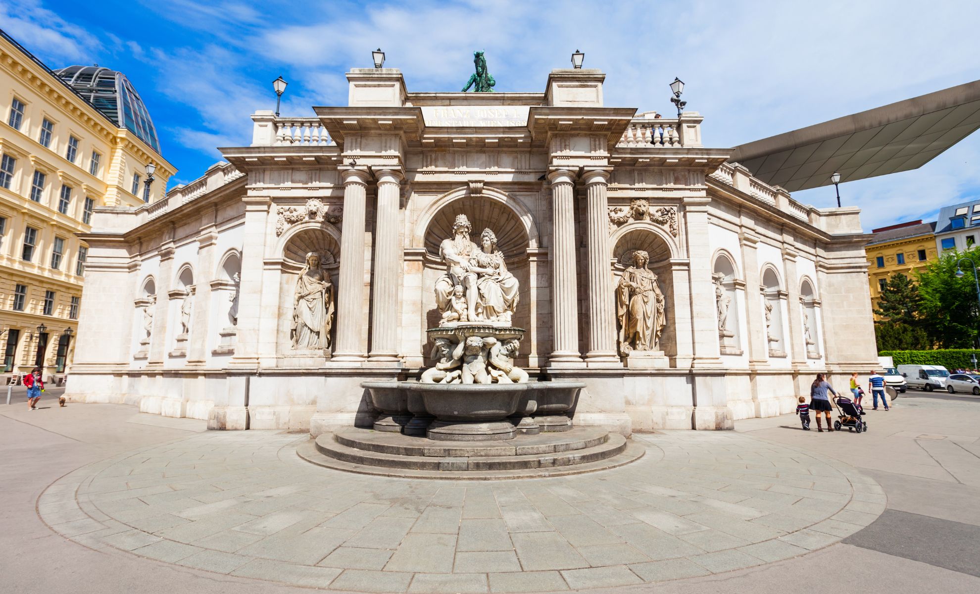 Le musée Albertina, Vienne, Autriche