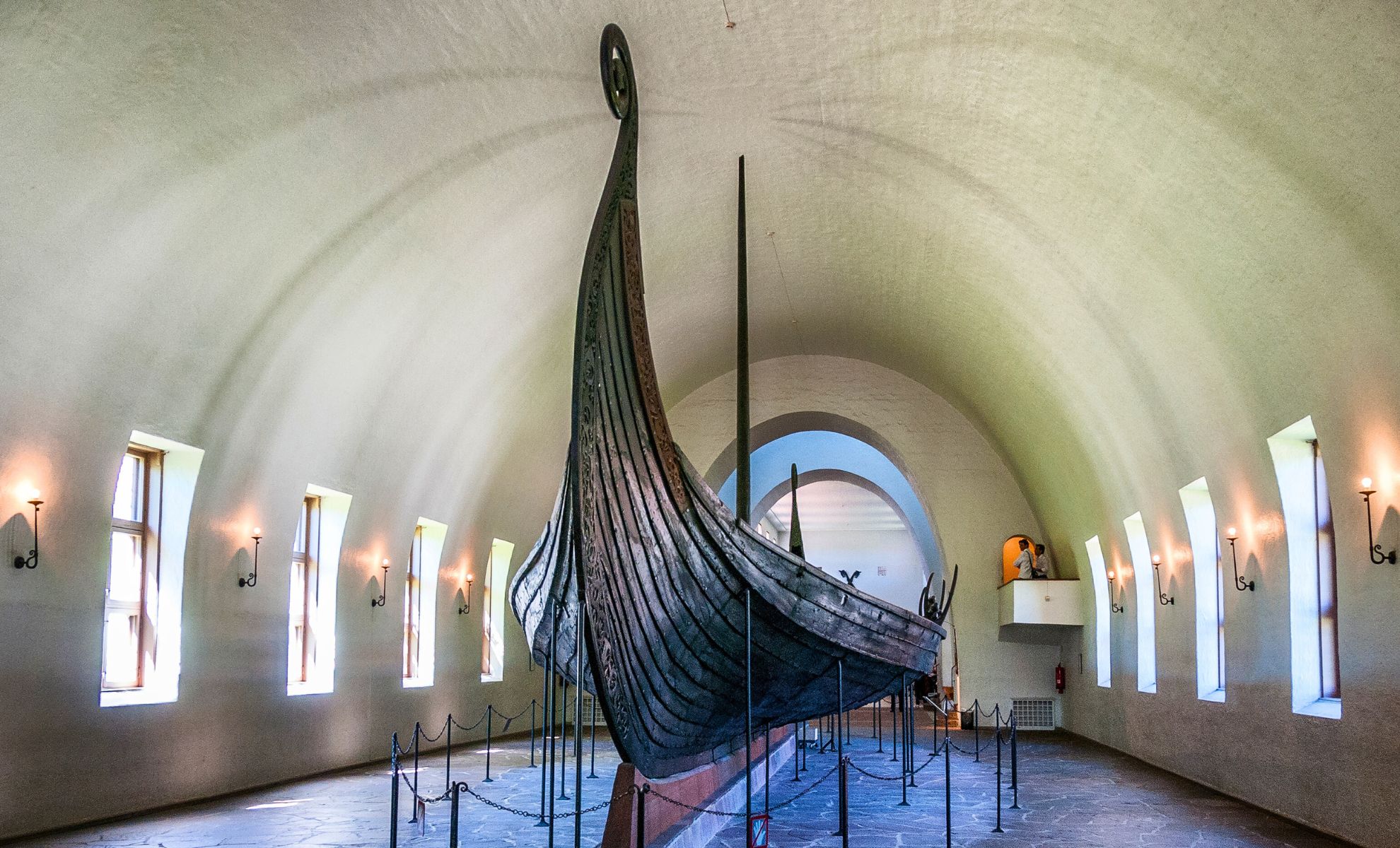 Le musée des vikings à Roskilde, Danemark
