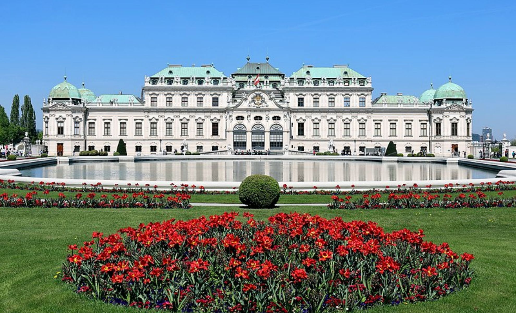 Le palais du Belvédère, Vienne, Autriche