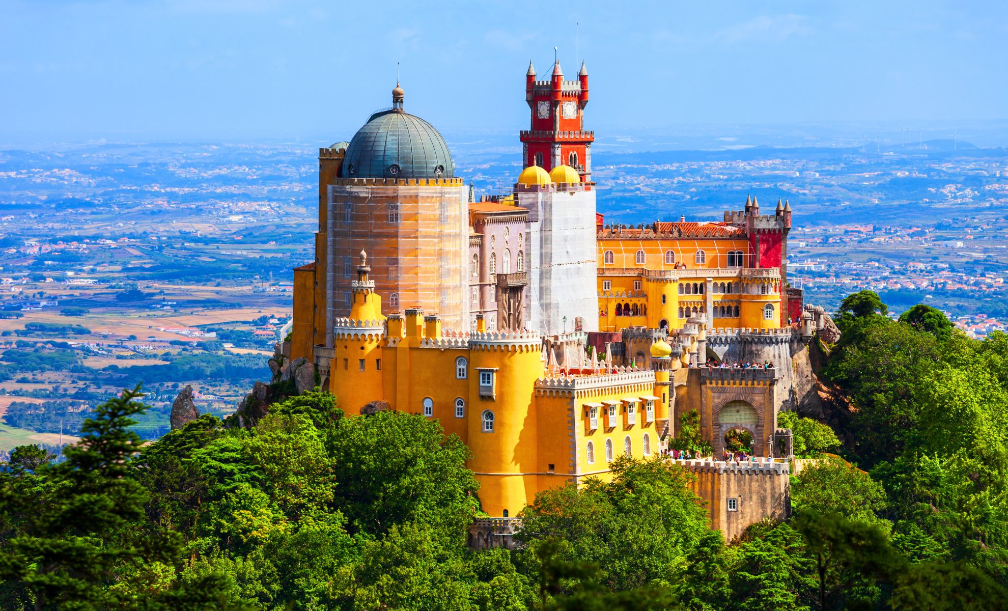 Le palais national de Pena, Sintra, Portugal