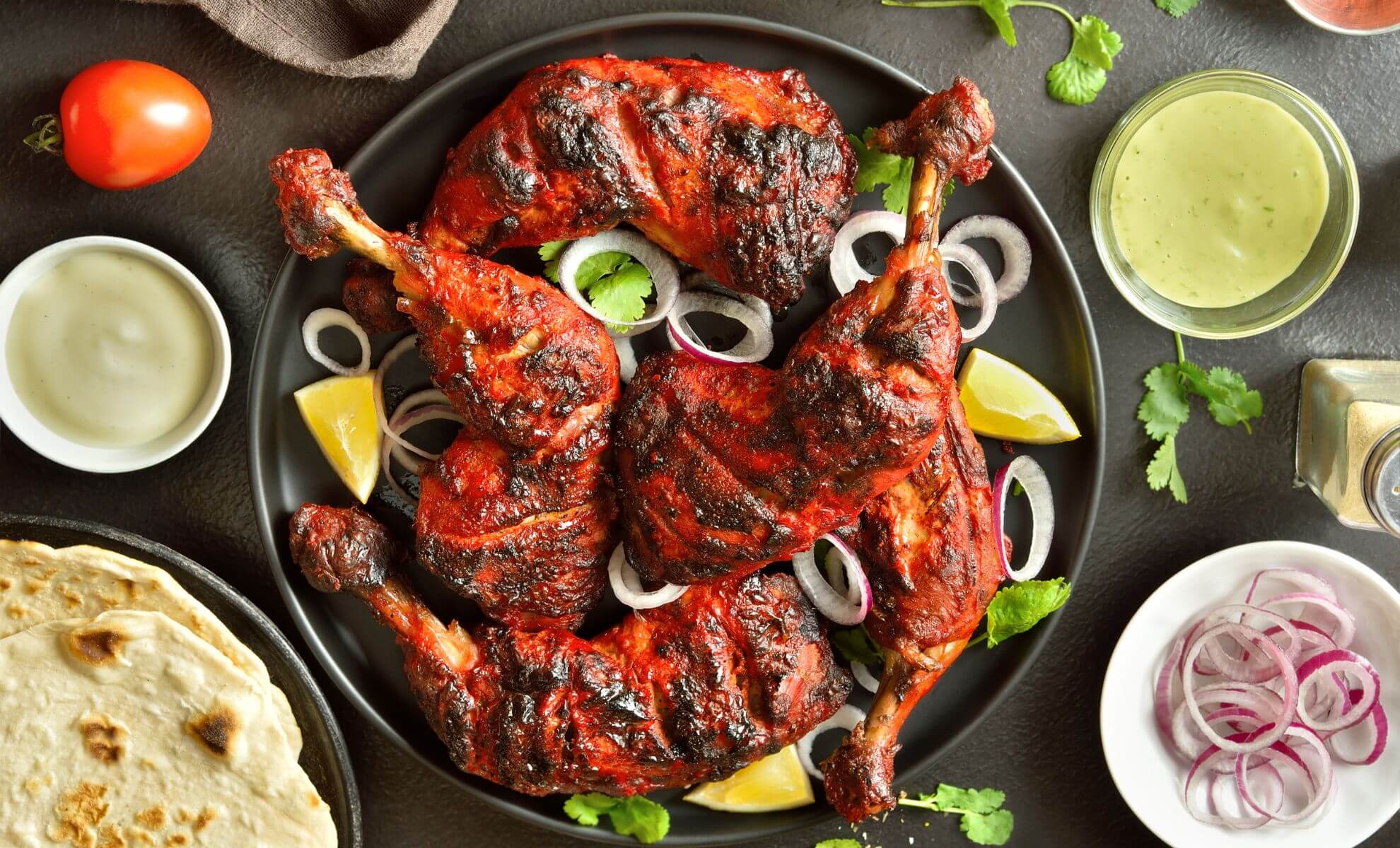 Le poulet tandoori