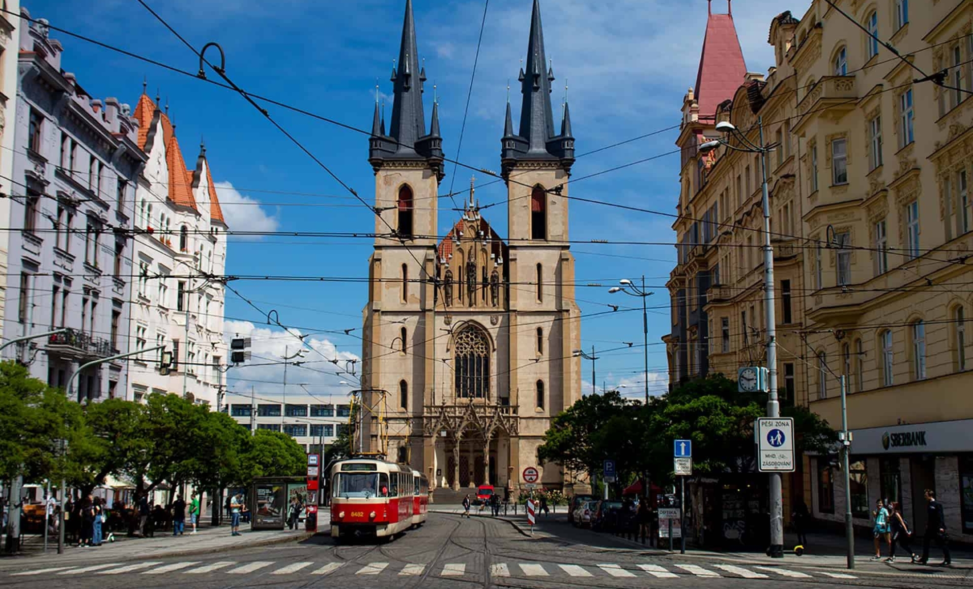 Le quartier de Holesovice à Prague