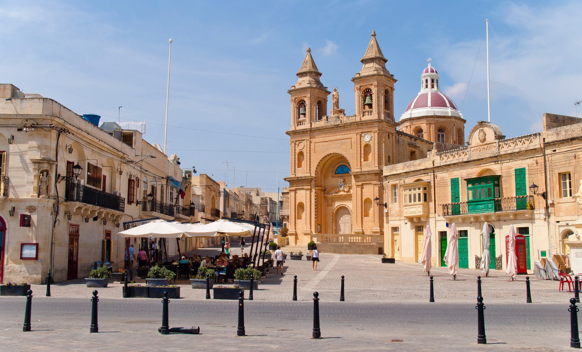 Le quartier de Marsaxlokk, Malte