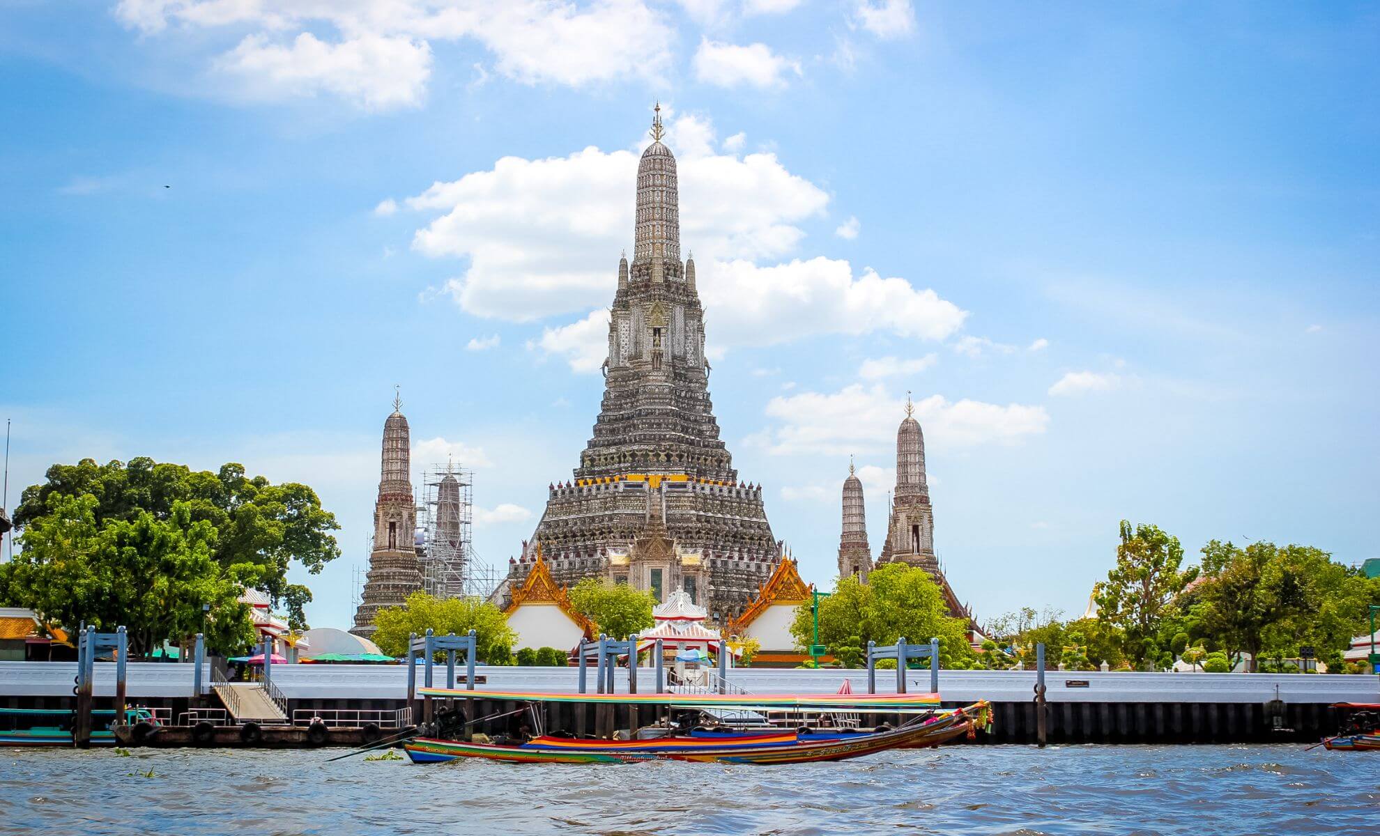 Le temple Wat Arun, Thaïlande