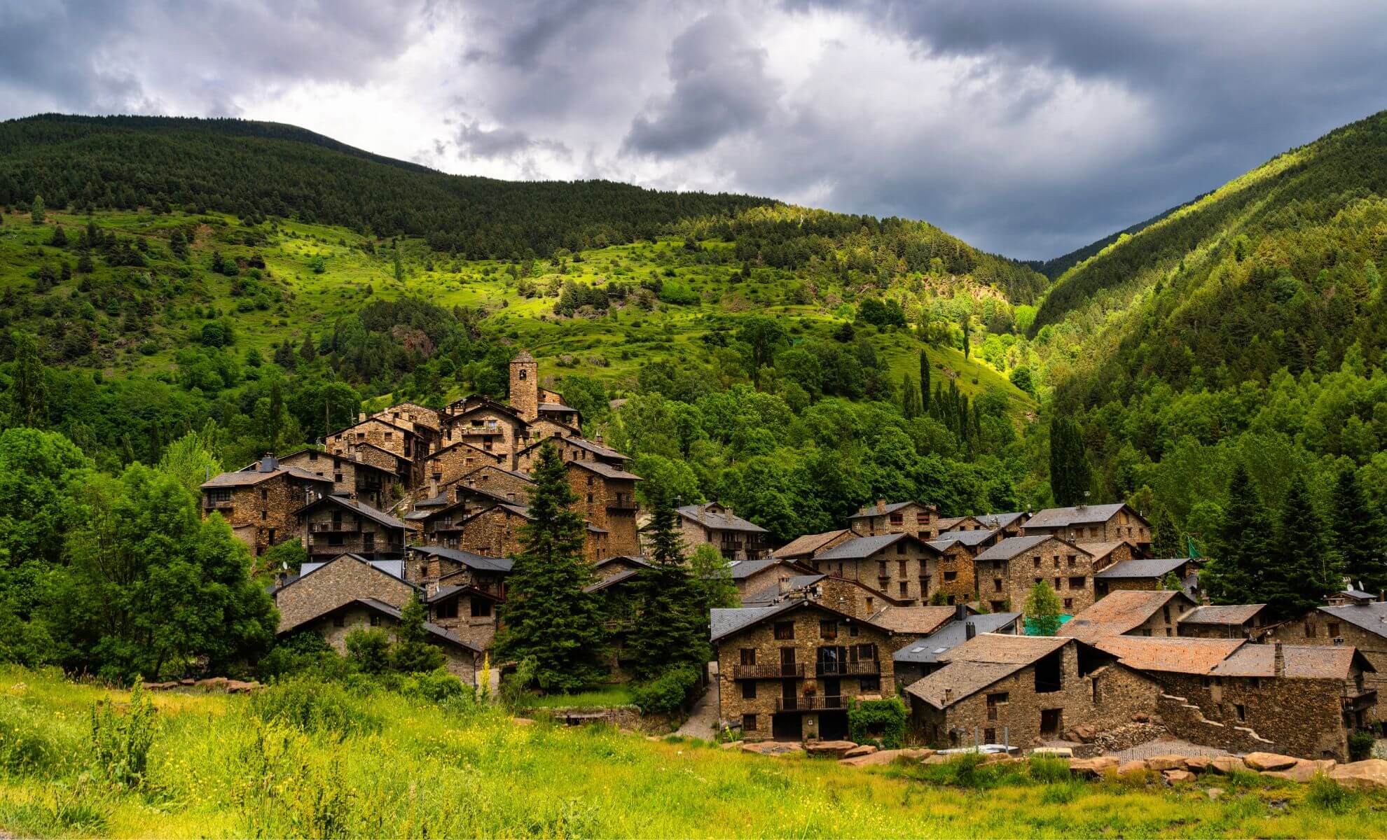 Le village d’Os de Civis, Andorre