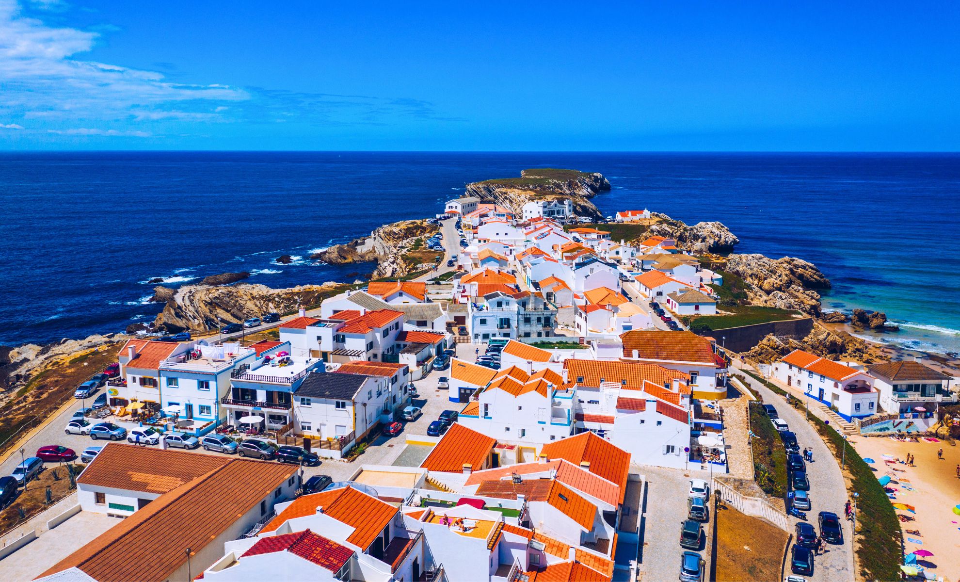 Le village de Baleal, Portugal