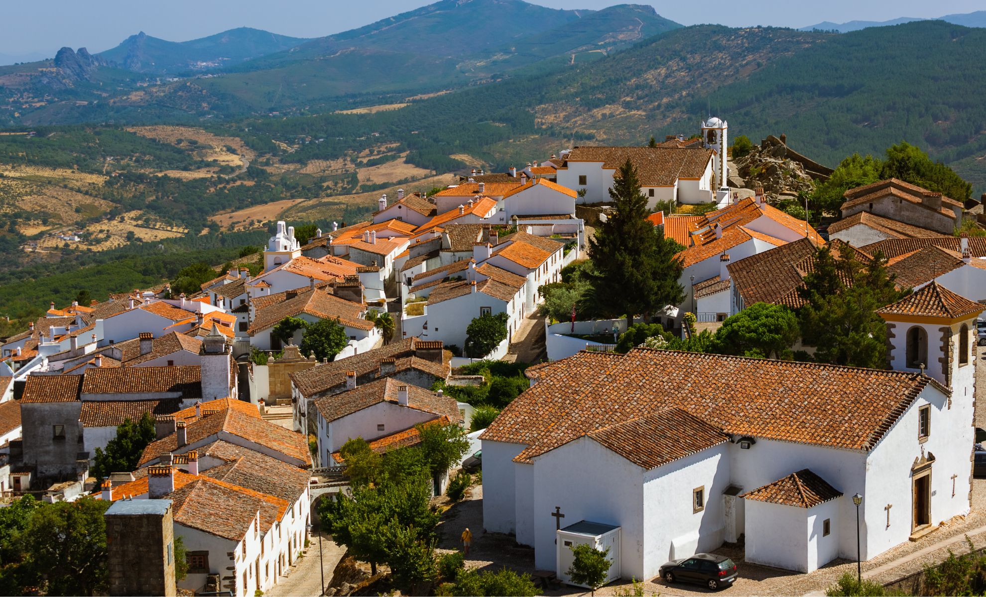 Le village de Marvao, Portugal