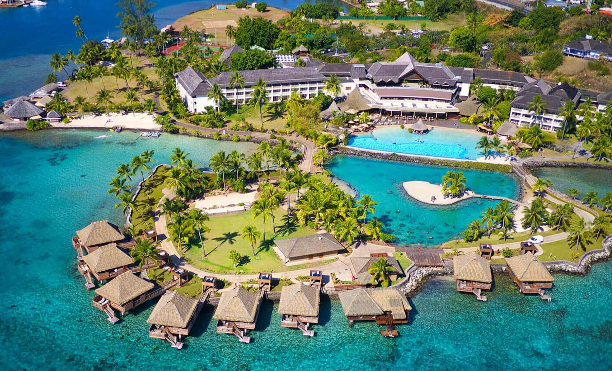 L'hôtel l’InterContinental Tahiti Resort & Spa
