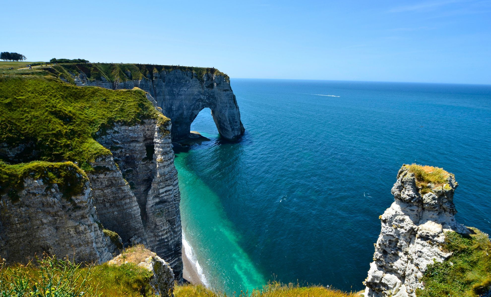 Payasage de la Normandie, France