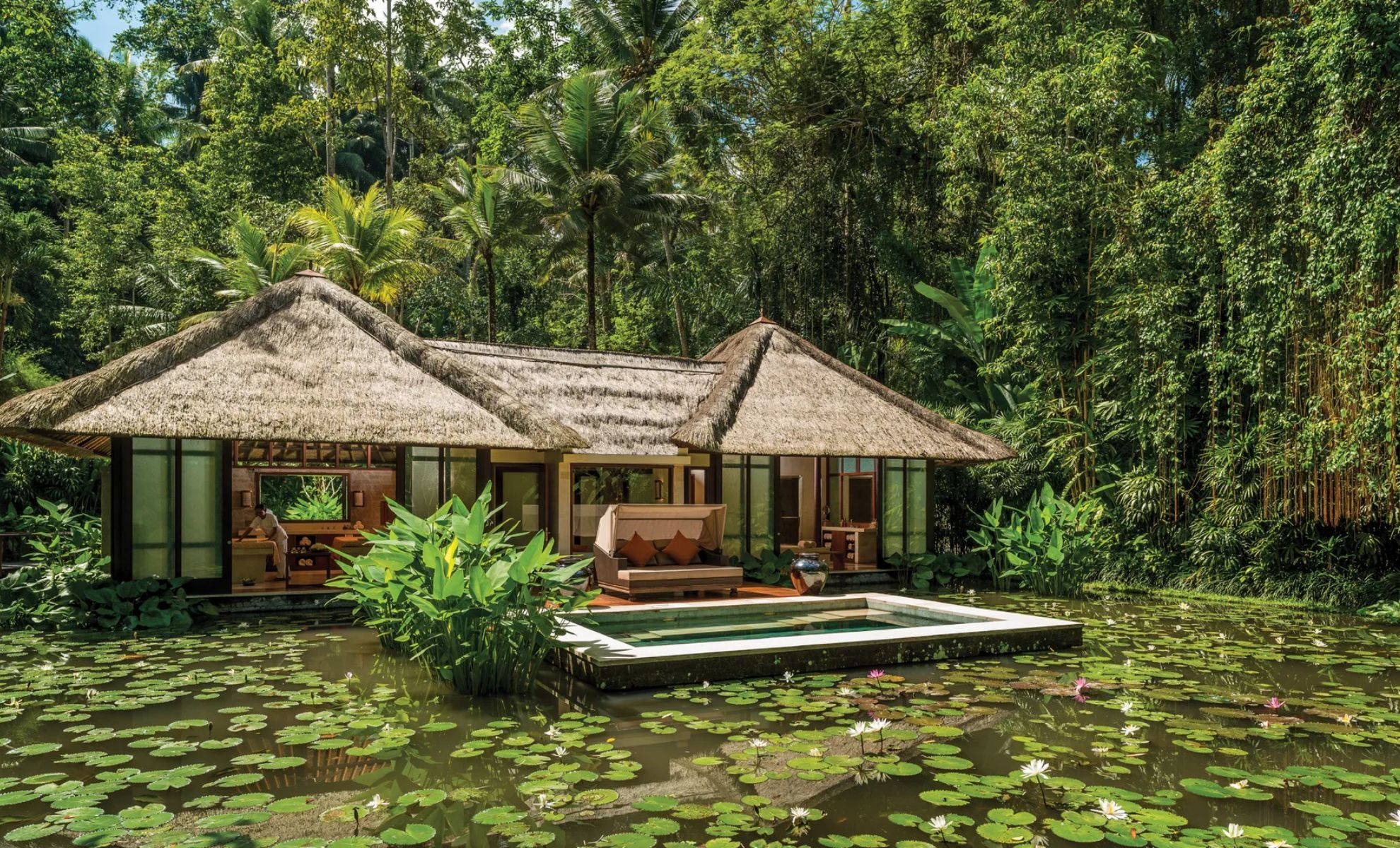 The Sacred River Spa, Bali, Indonésie