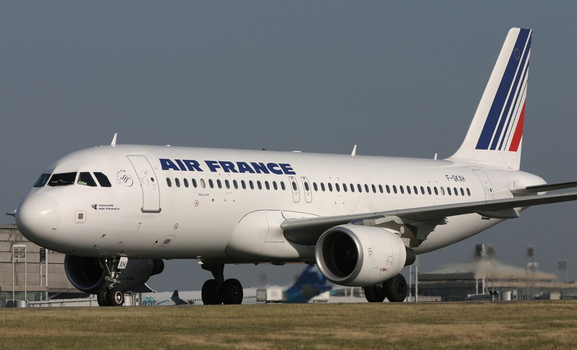 Un Airbus A320 de la compagnie aérienne Air France