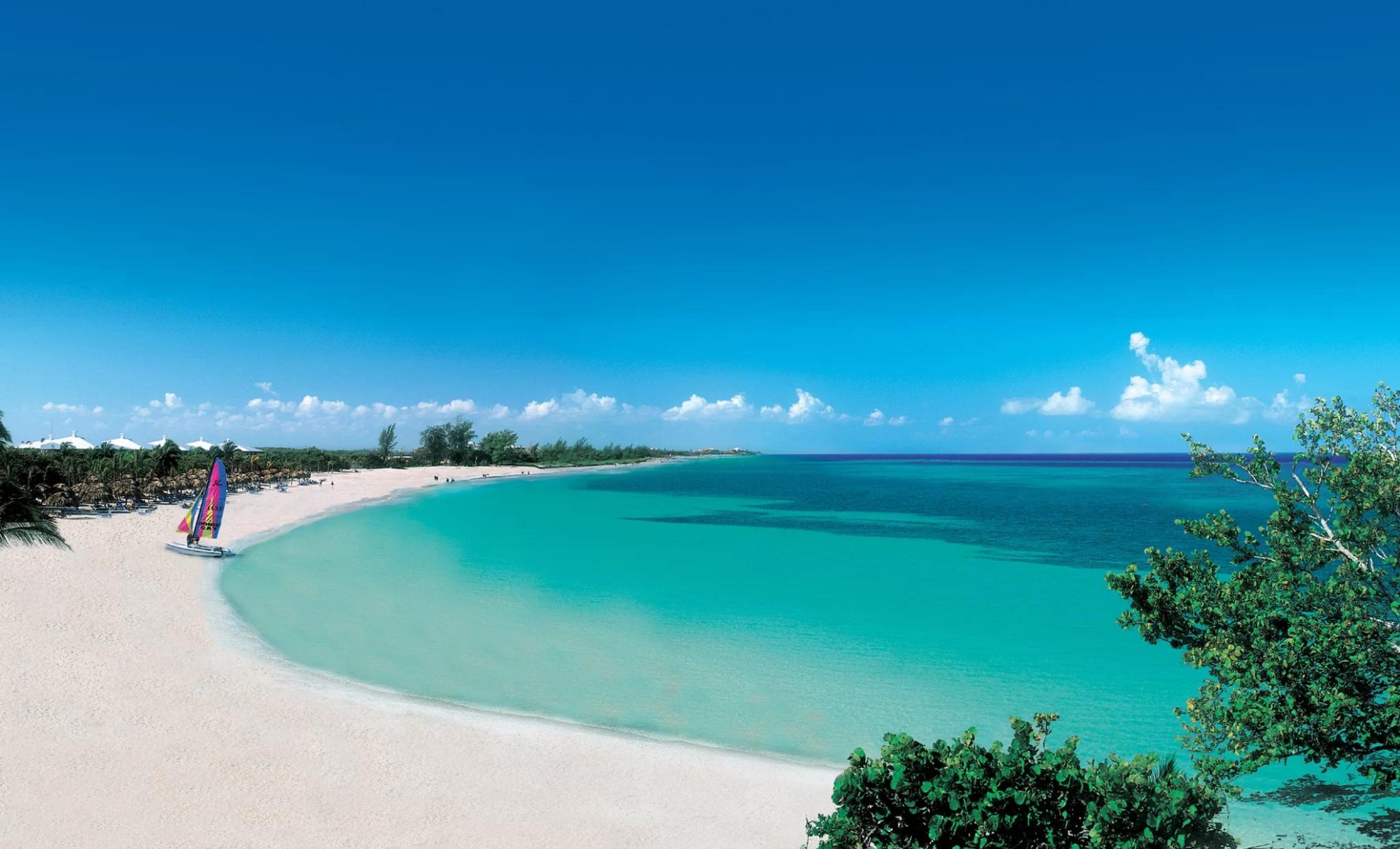 Une plage à Cuba