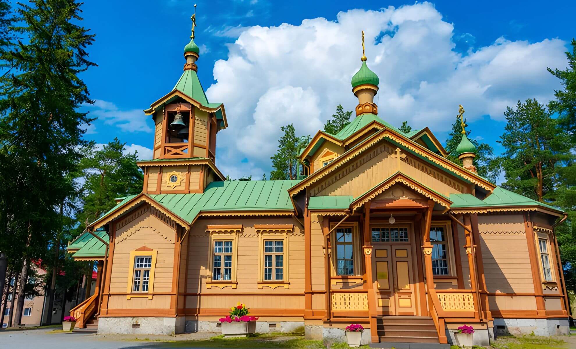L’Église orthodoxe de Joensuu, Finlande