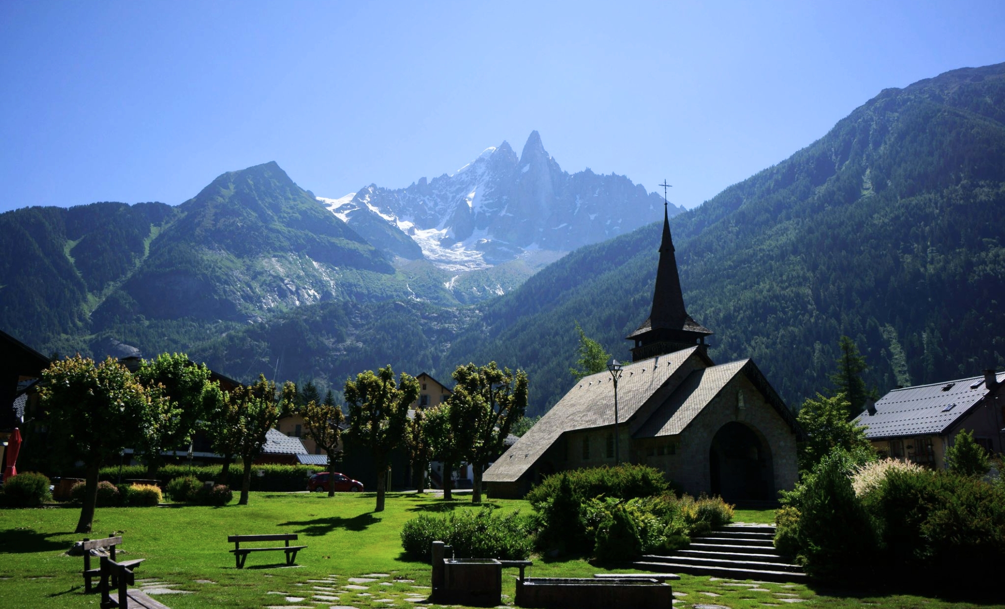 La promenade du Vorgeat, Chamonix en France