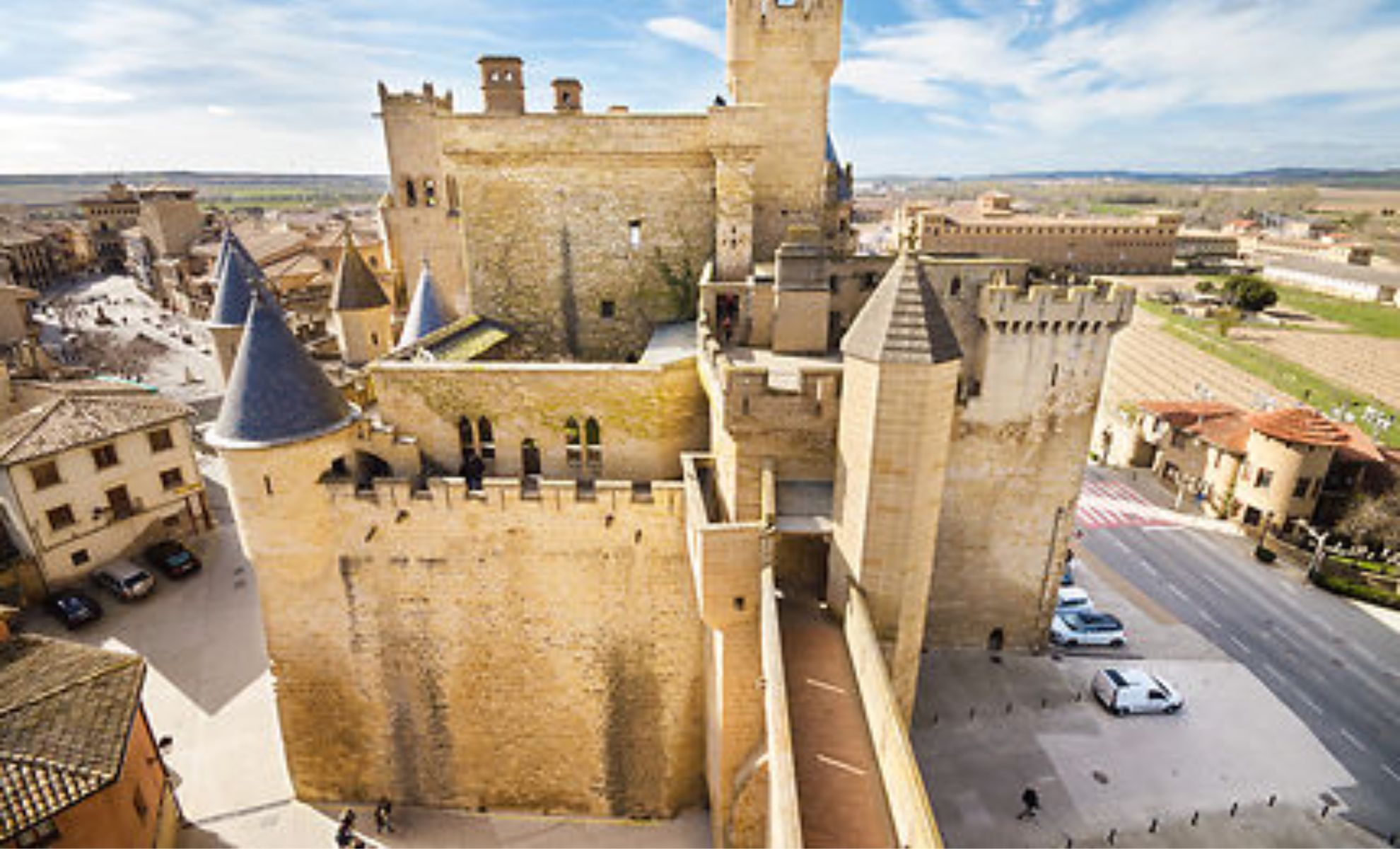 La route des châteaux de Navarre, Espagne