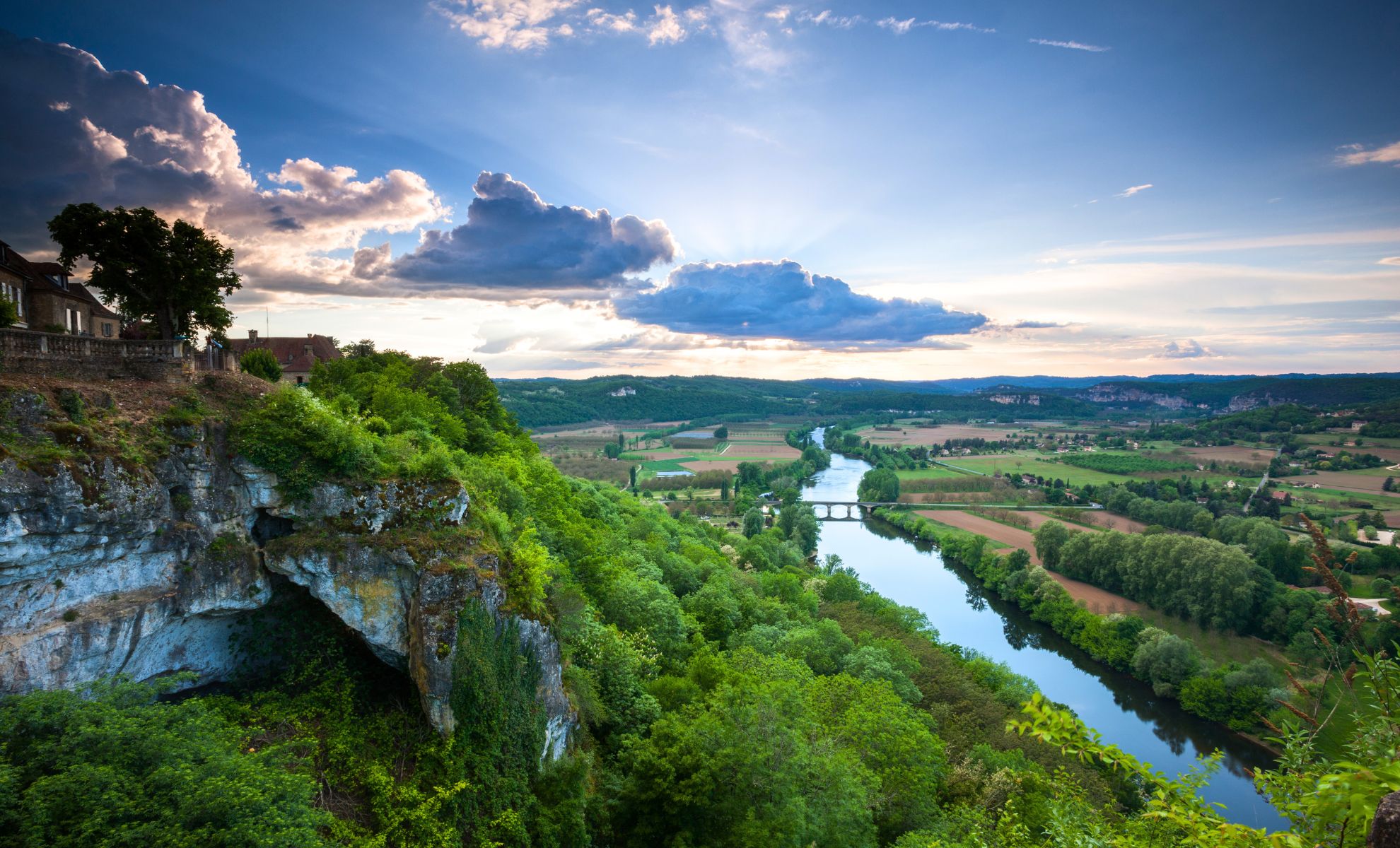 La vallée de la Dordogne, France