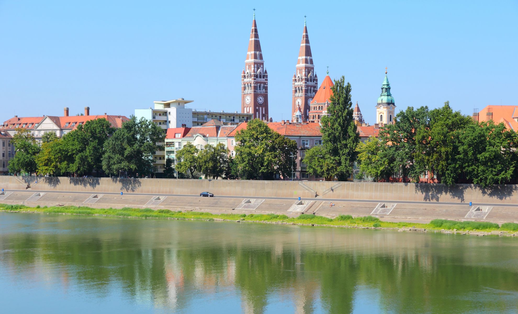 La ville de Szeged, Hongrie