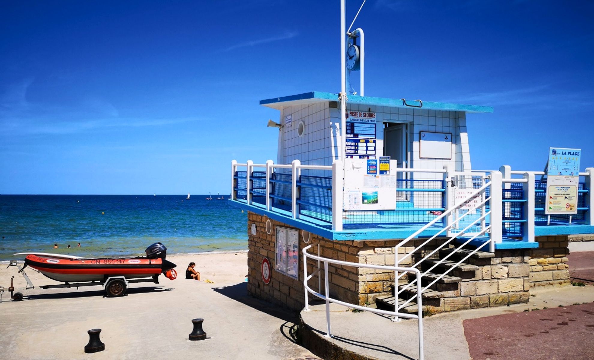 Langrune-sur-Mer, Normandie, France