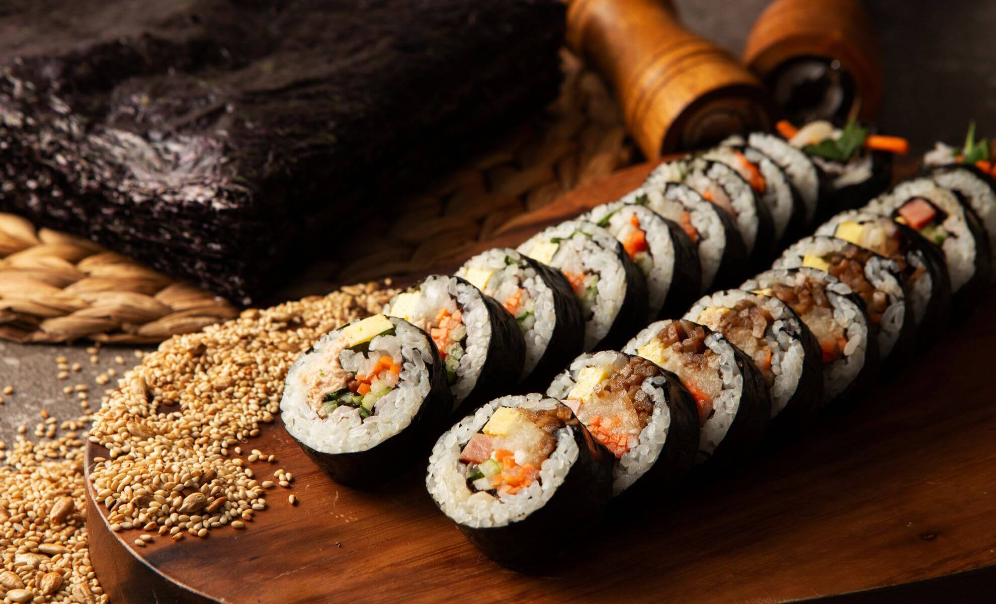 Le gimbap spécialité culinaire coréenne