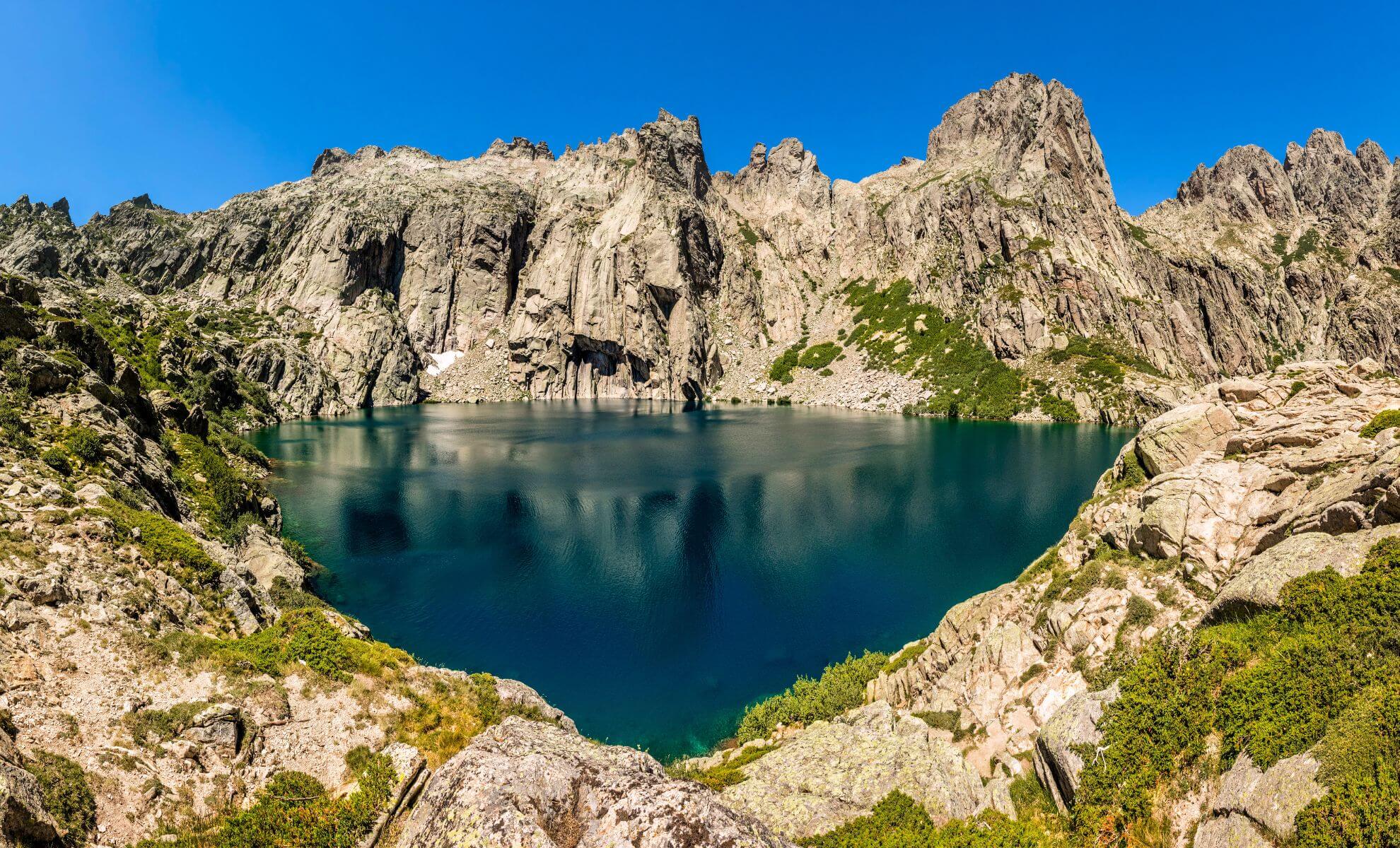 Le lac de Capitello, Corse