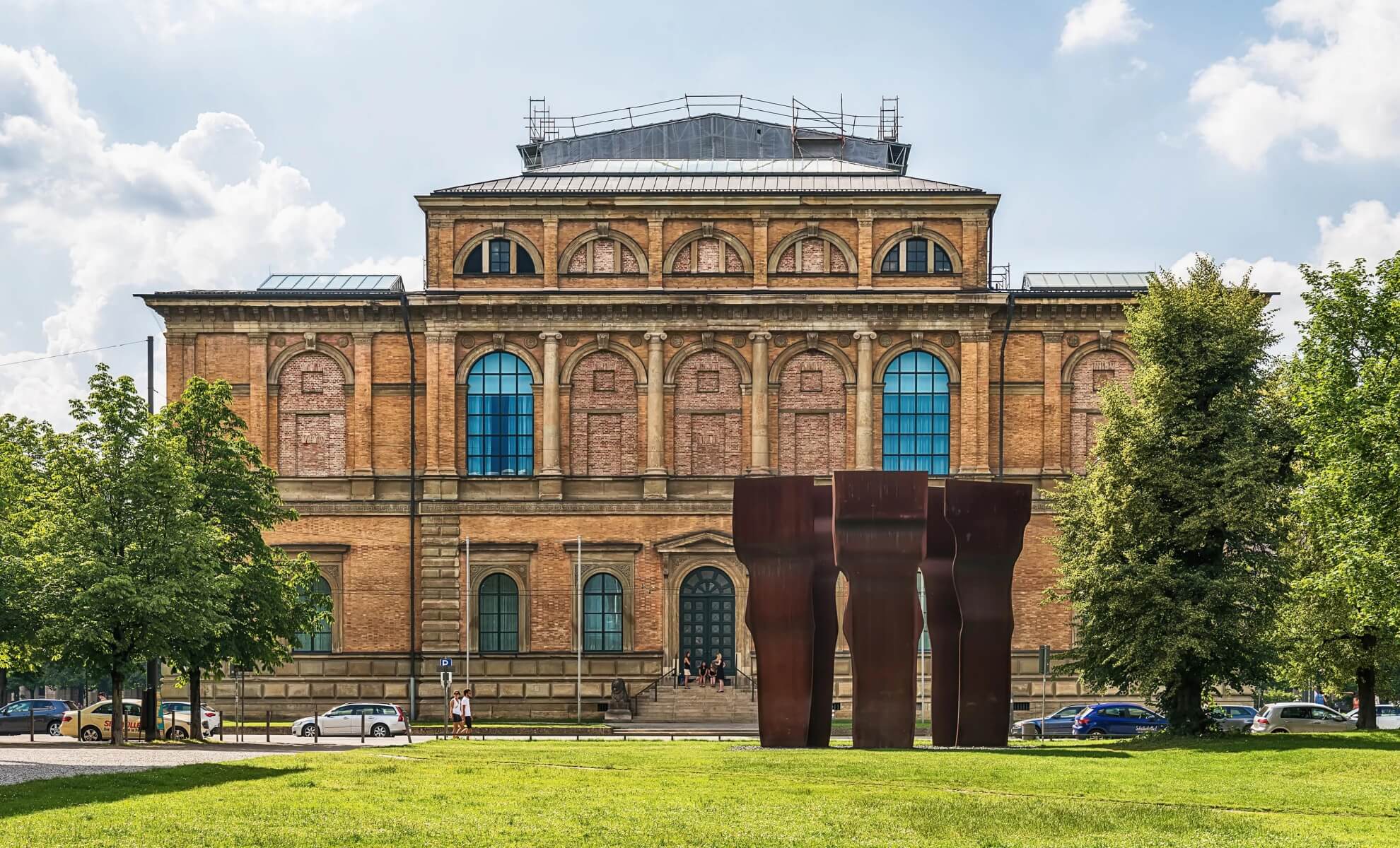 Le musée Alte Pinakothek, Munich en Allemagne