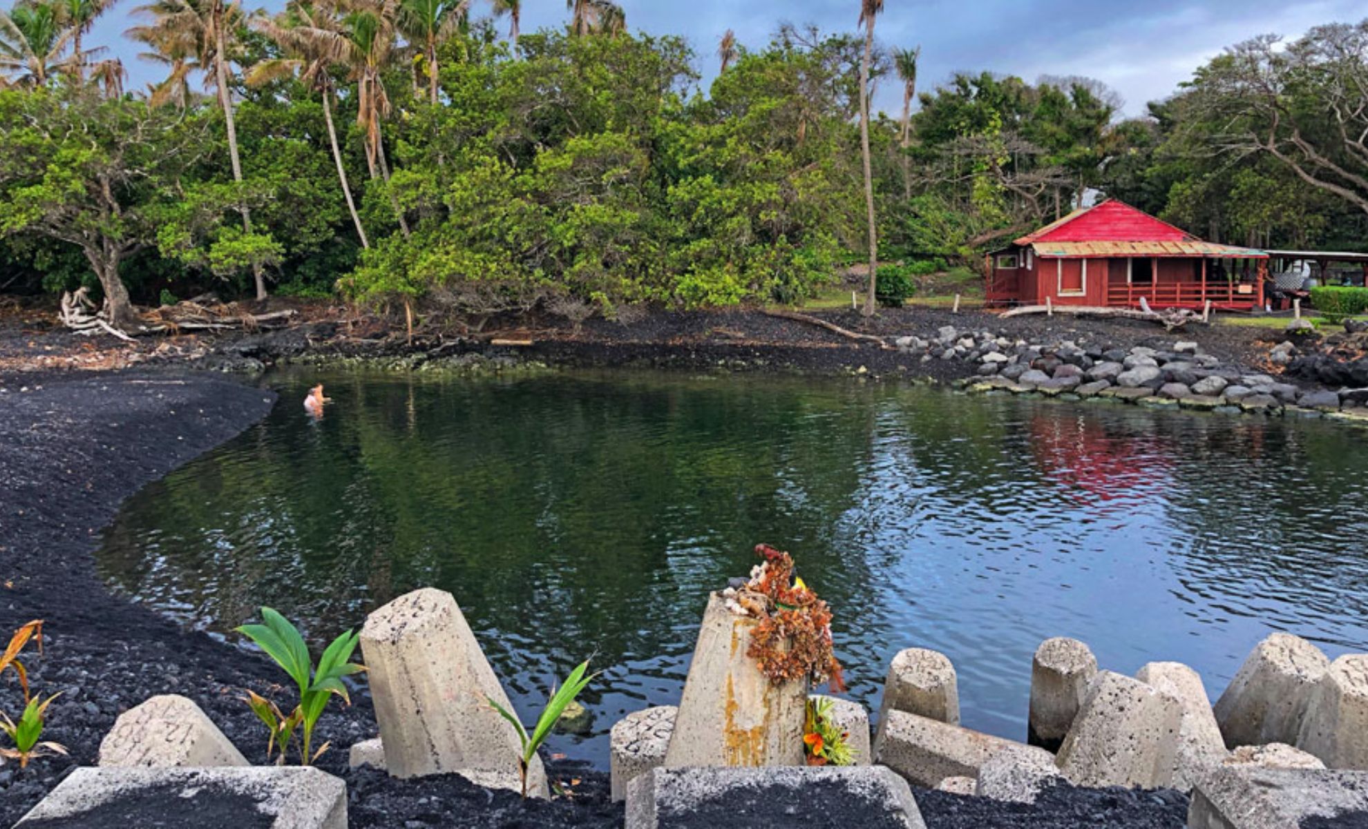 Le parc d’Ahalanui State, Hawaï