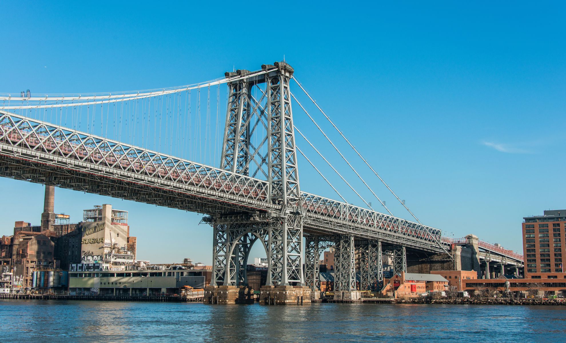 Le pont de Williamsburg à New York, États-Unis