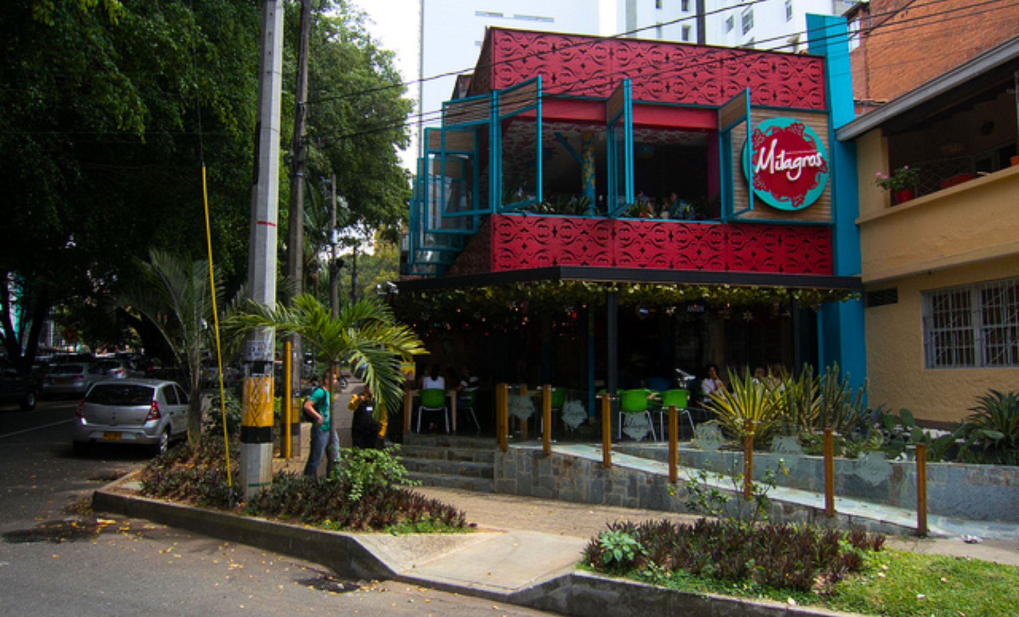 Le restaurant Milagros à Laureles à Medellín, Colombie