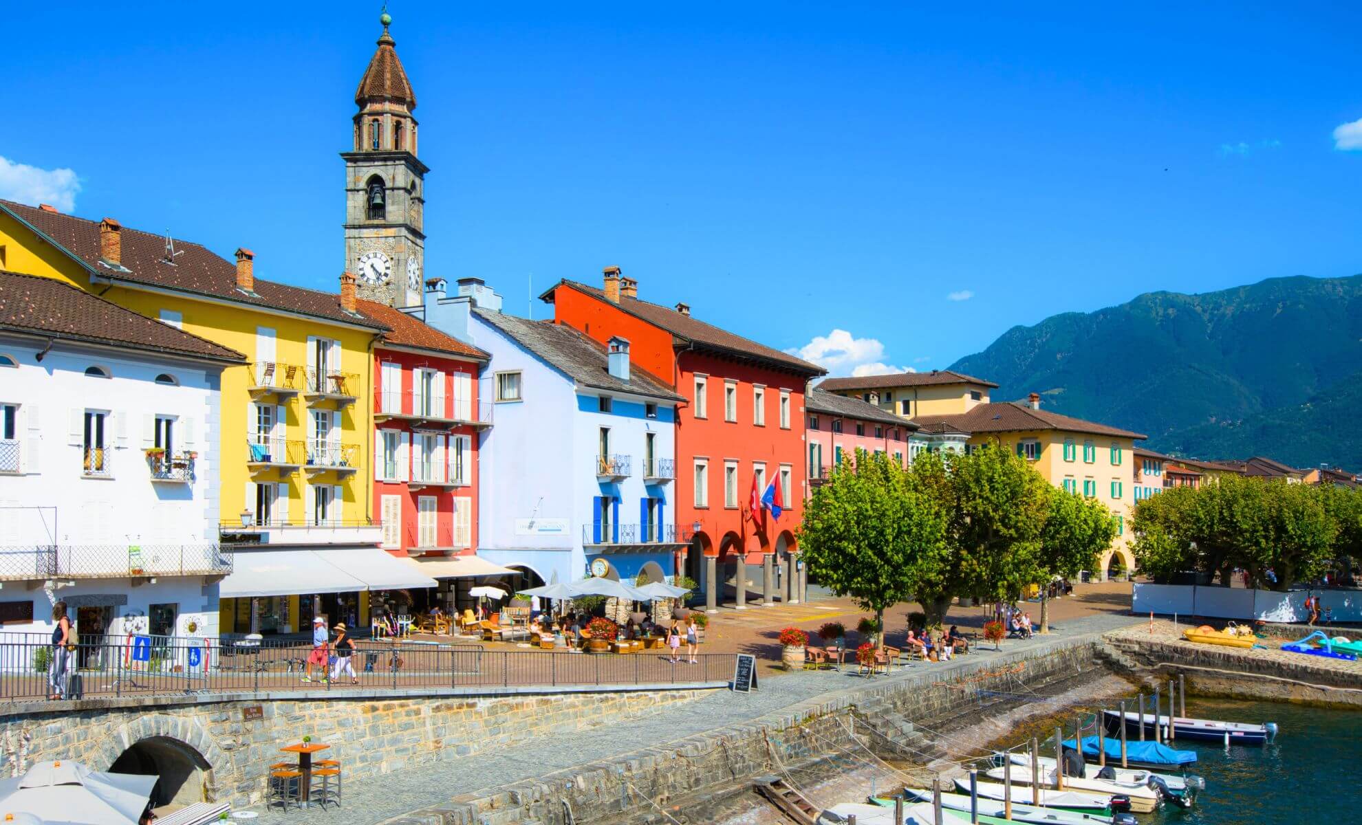 Le village Ascona, Suisse