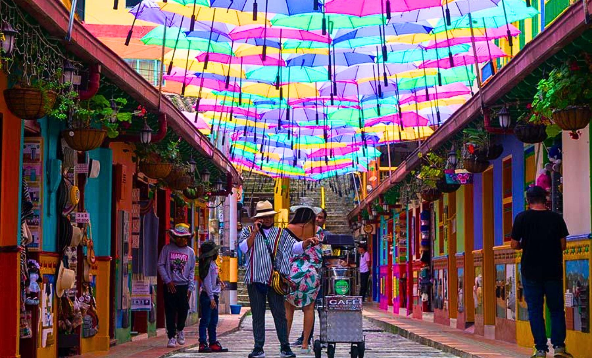 Le village de Guatapé, Colombie