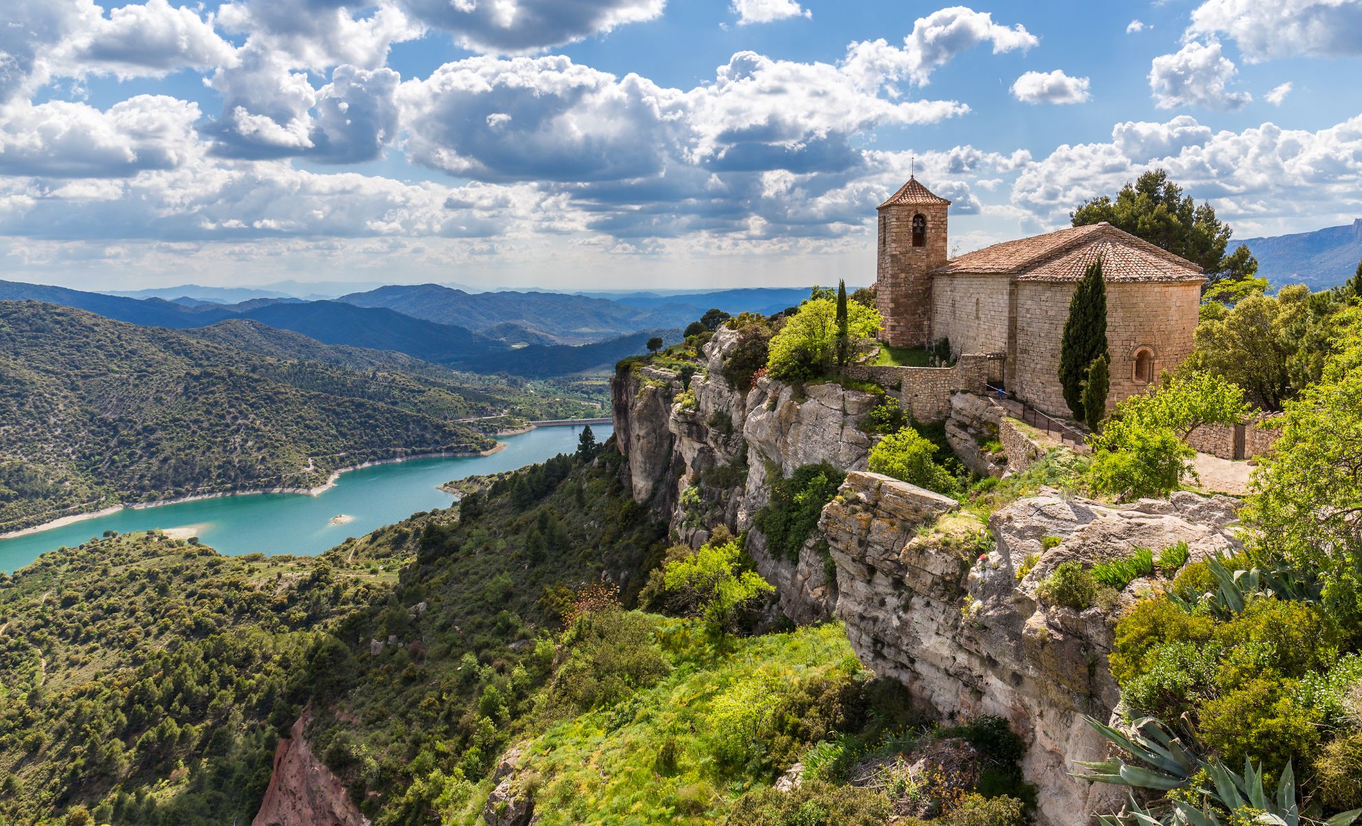 Le village de Siurana, Catalogne, Espagne