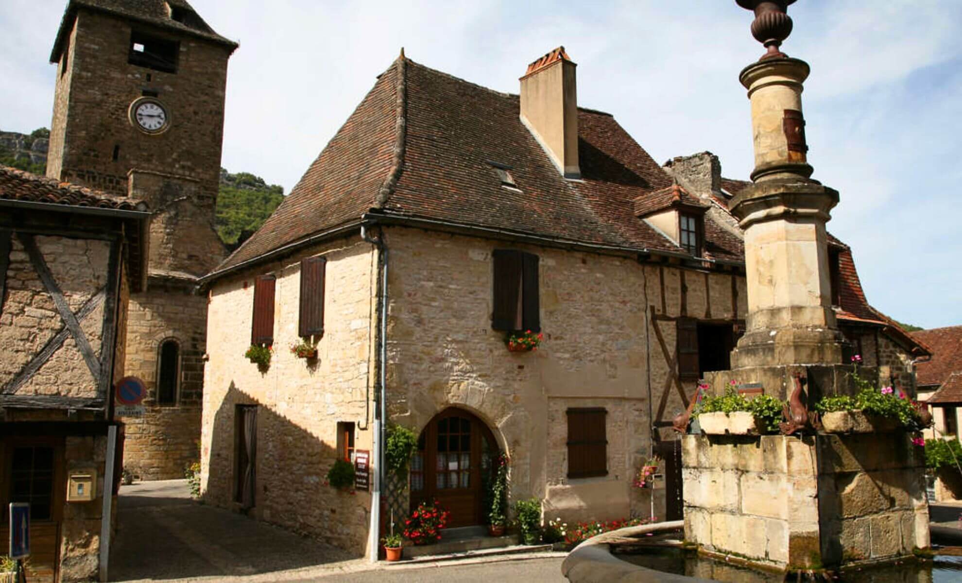 L’église saint-Pierre, Autoire, France