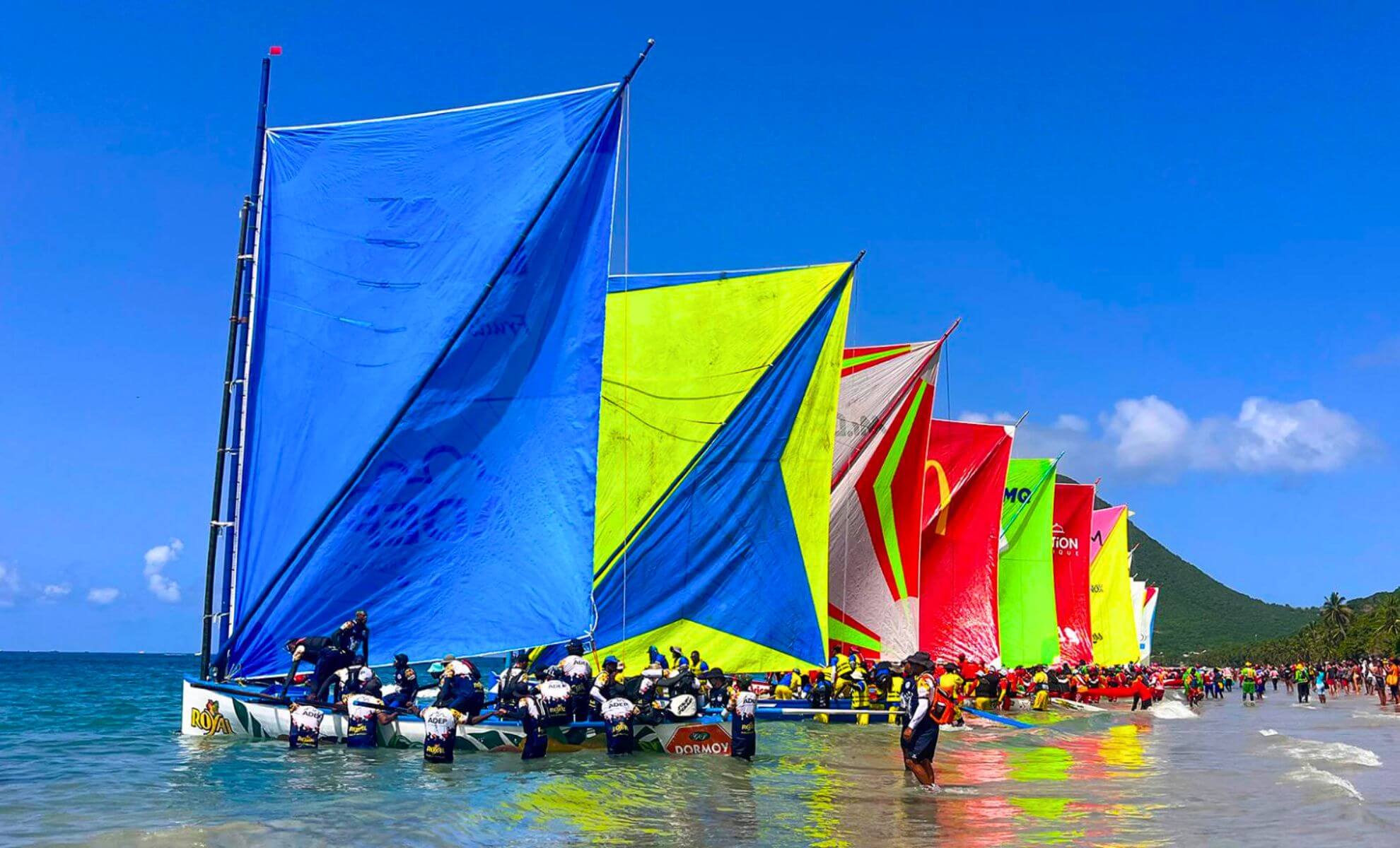 L’événement du tour de Martinique des Yoles rondes