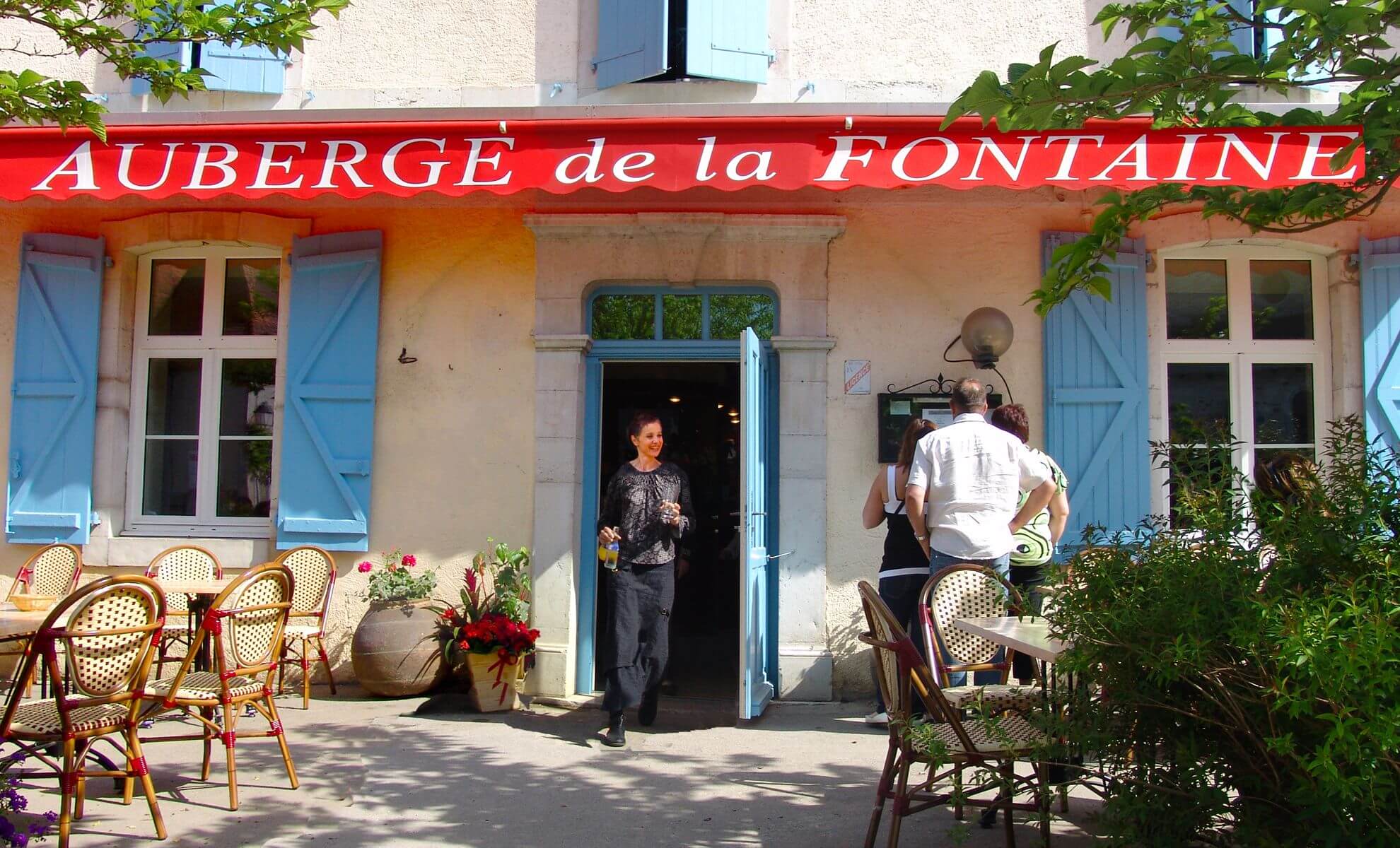 L’hôtel restaurant Auberge de la Fontaine, Autoire, France