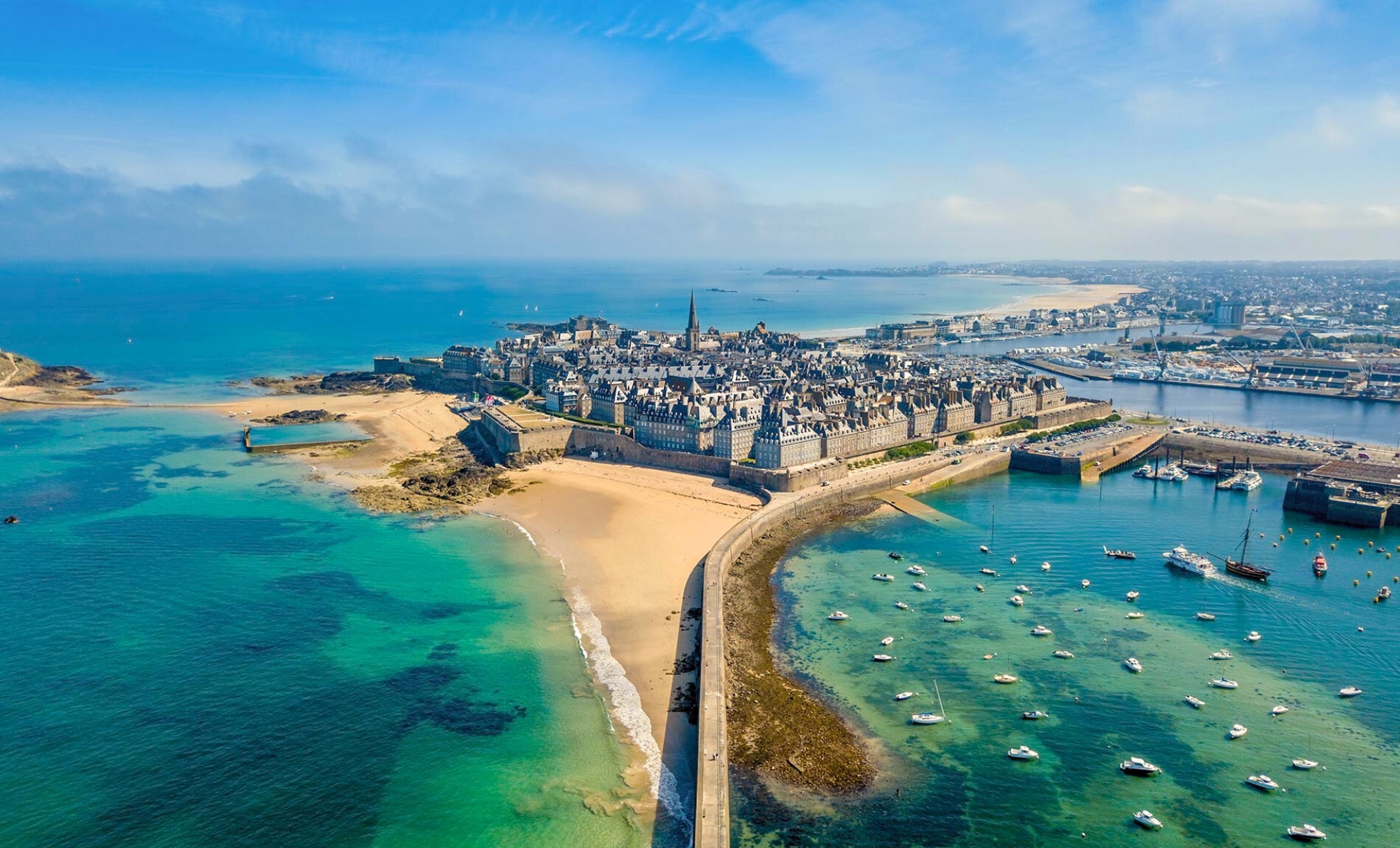 Saint-Malo en France