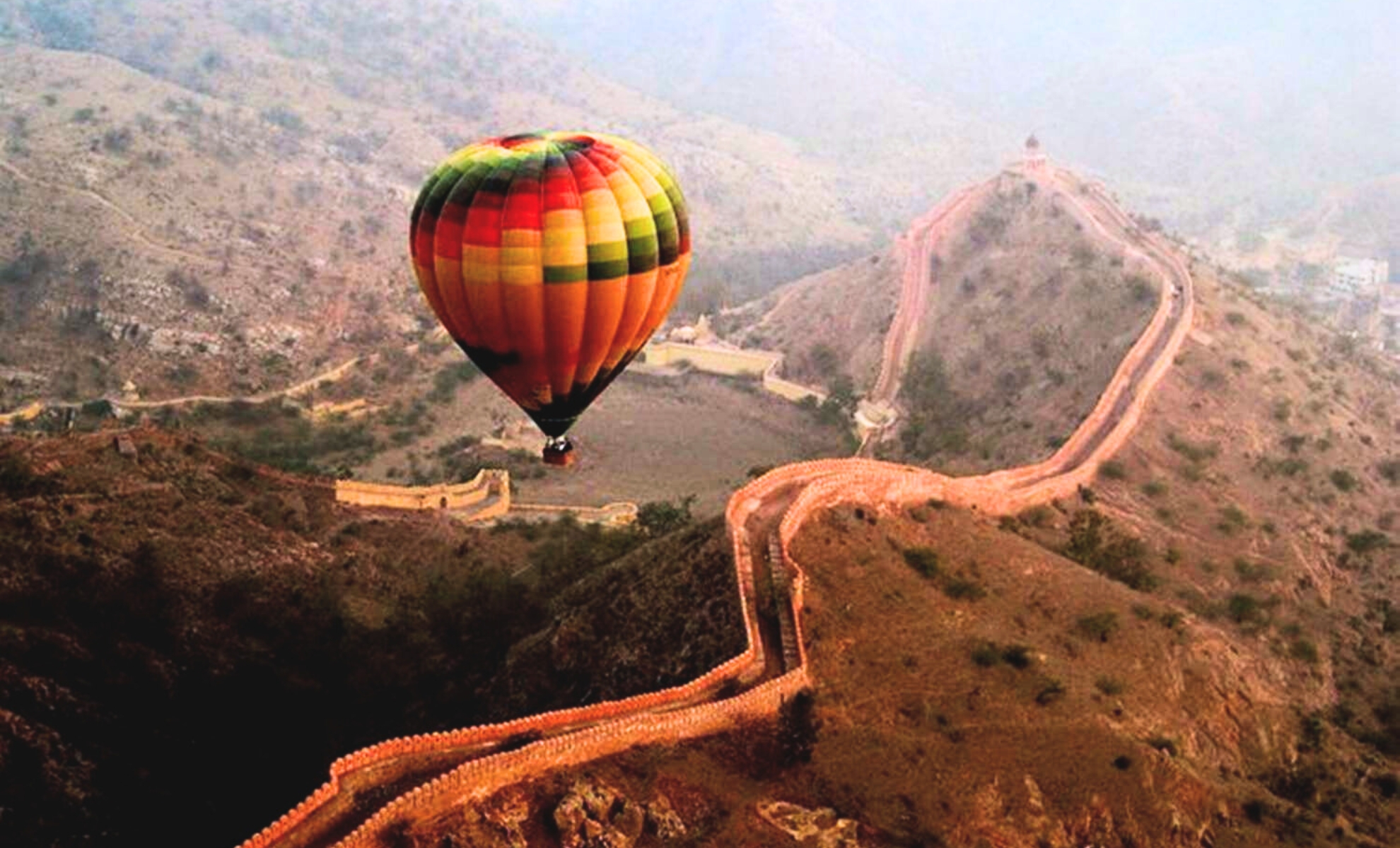 Survoler Jaipur en montgolfière, Inde