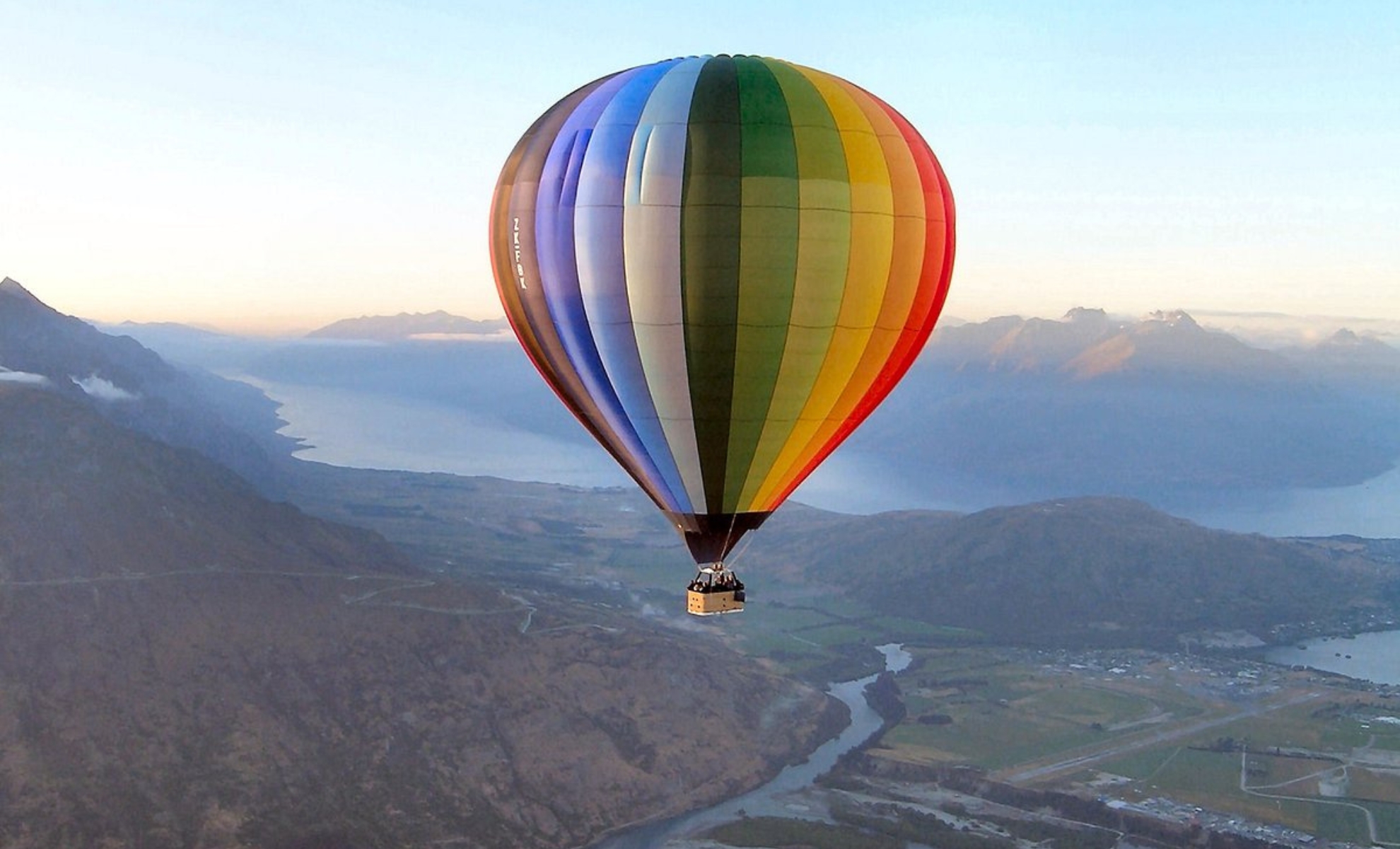 Survoler Queenstown en montgolfière, Nouvelle-Zélande