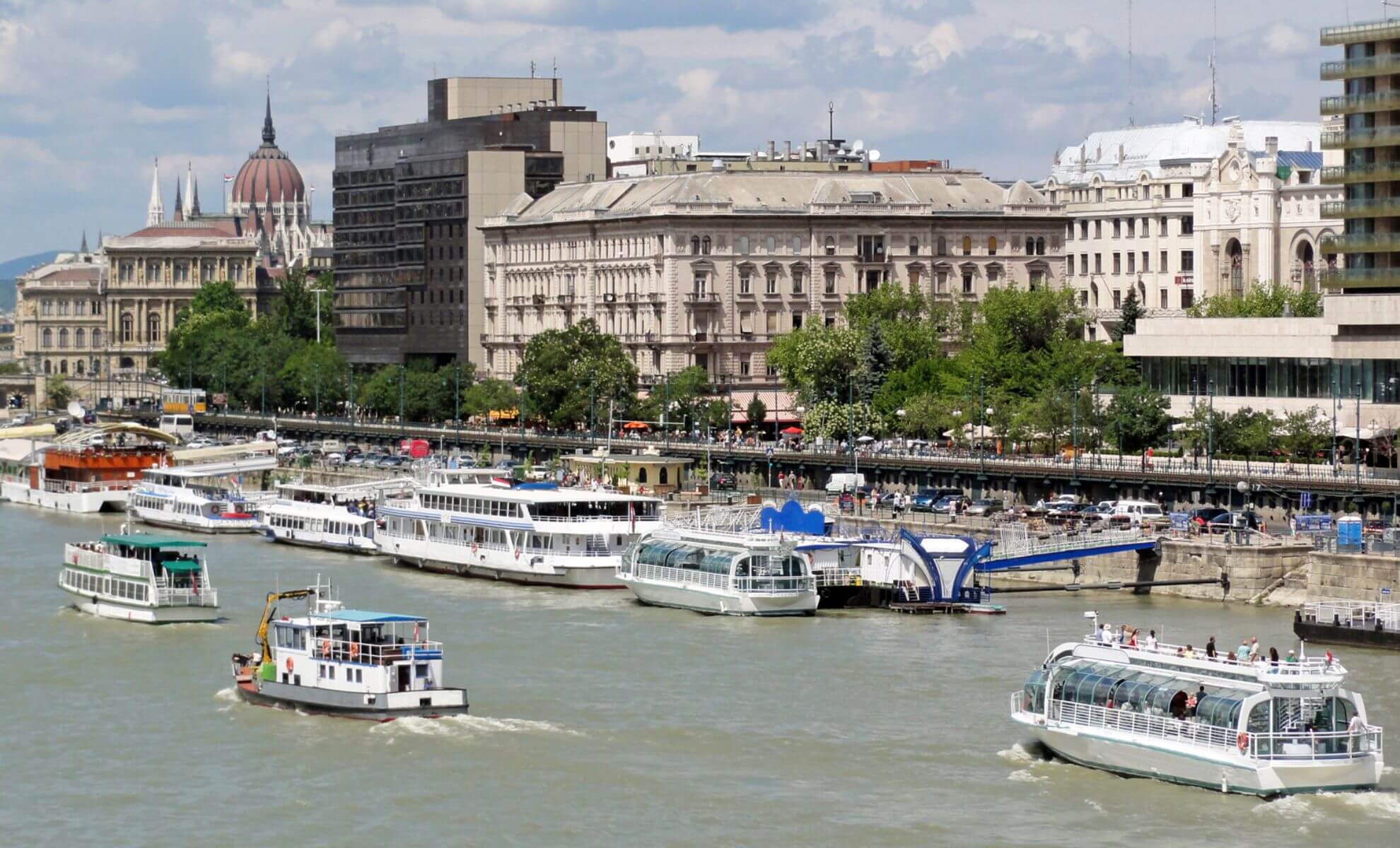 Une virée à bateau sur le Danube, Budapest, Hongrie