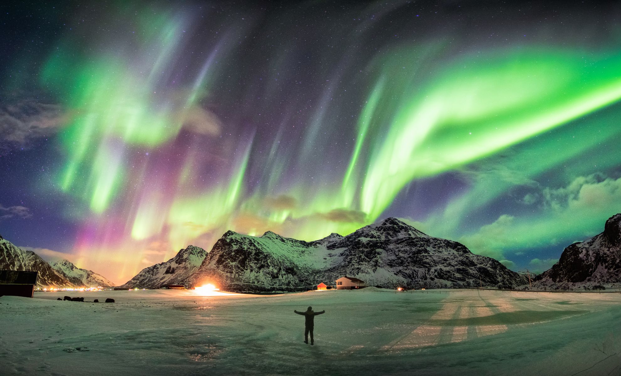 Apprécier les aurores boréales en Norvège durant l'hiver