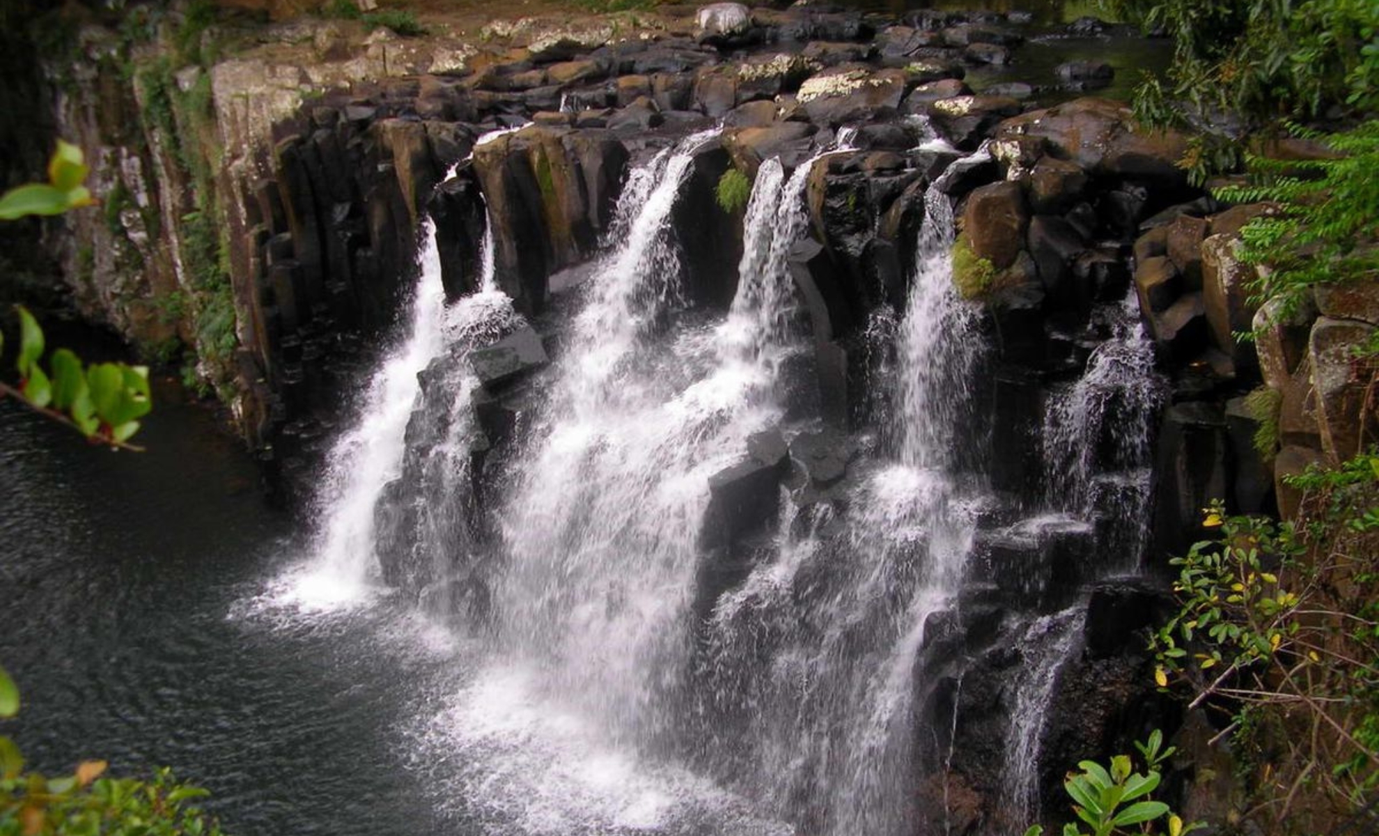 La cascade de Rochester île Maurice