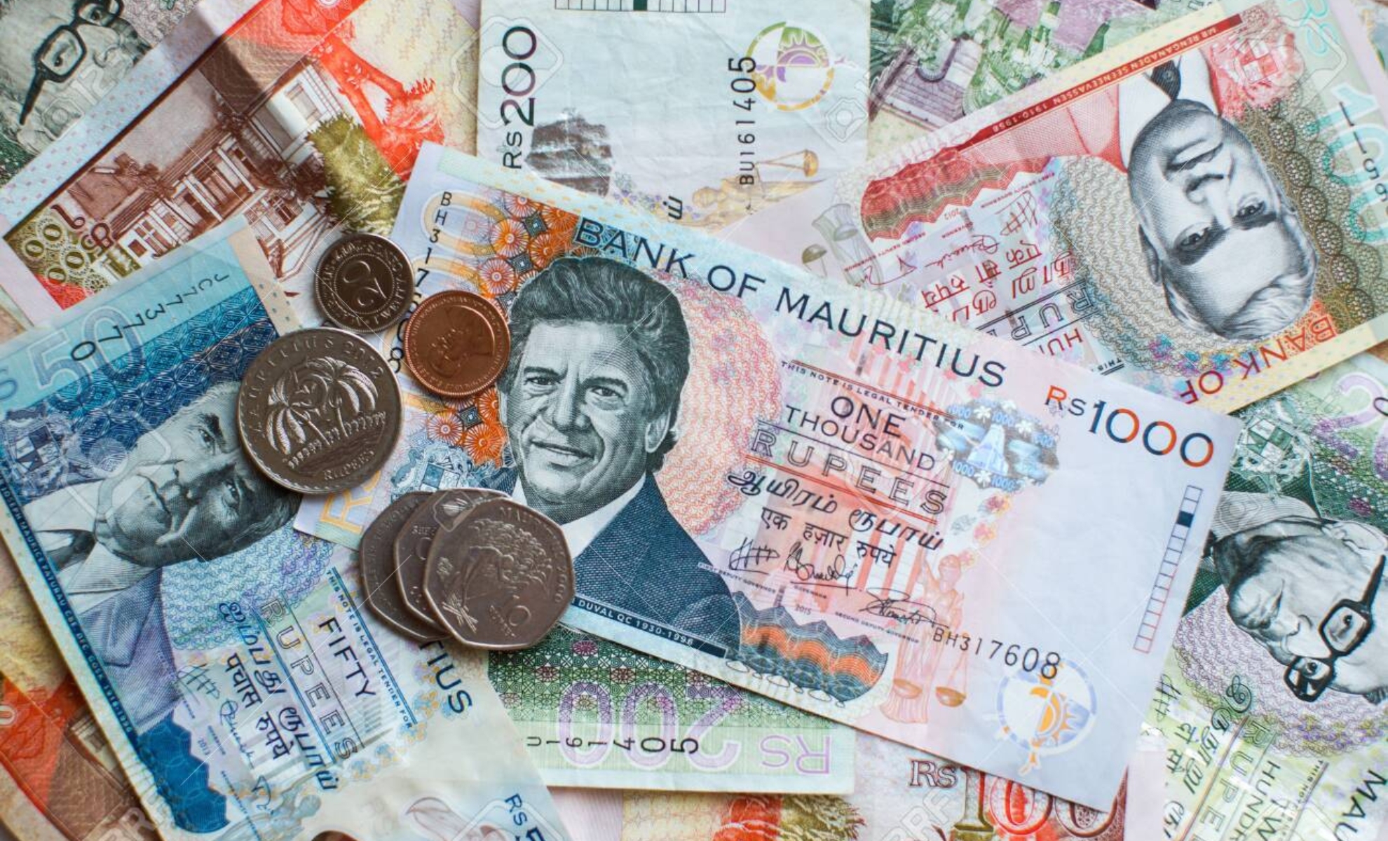 La monnaie de l'île Maurice