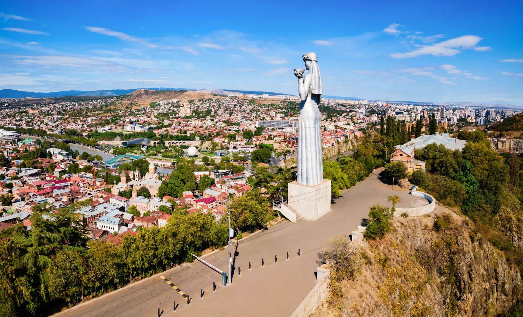 La statue Kartlis Deda,Tbilisi, Géorgie