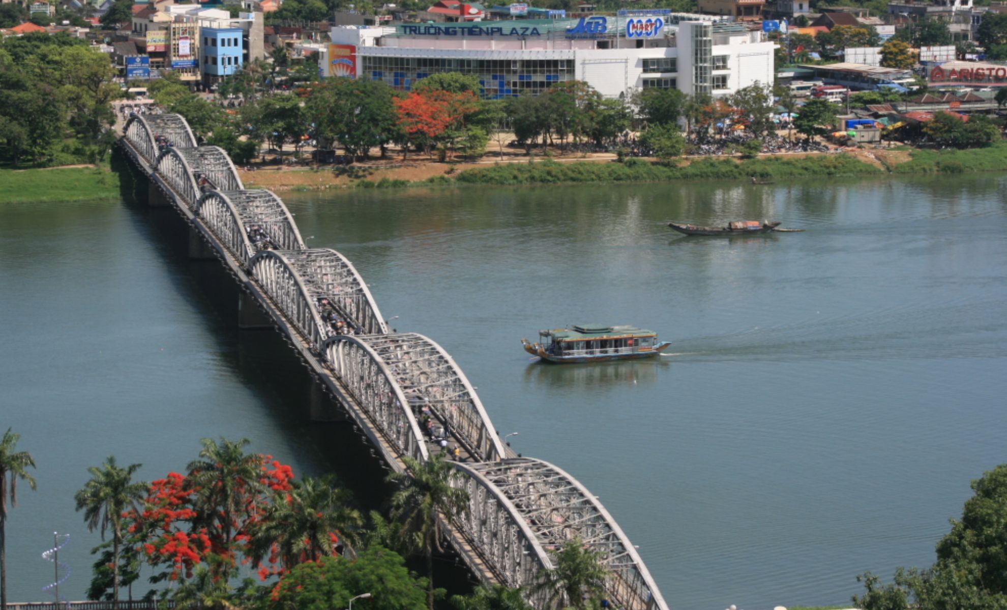 La ville de Hué, Vietnam