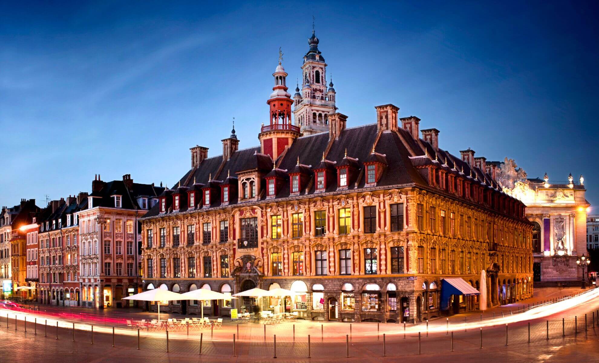 La ville de Lille, France