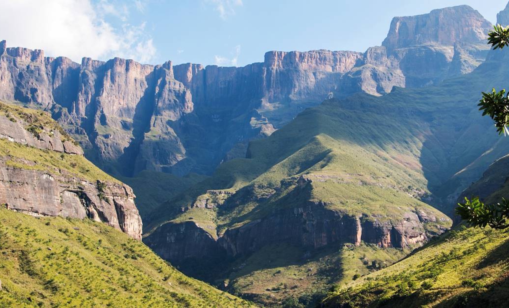 Le Drakensberg en Afrique du Sud