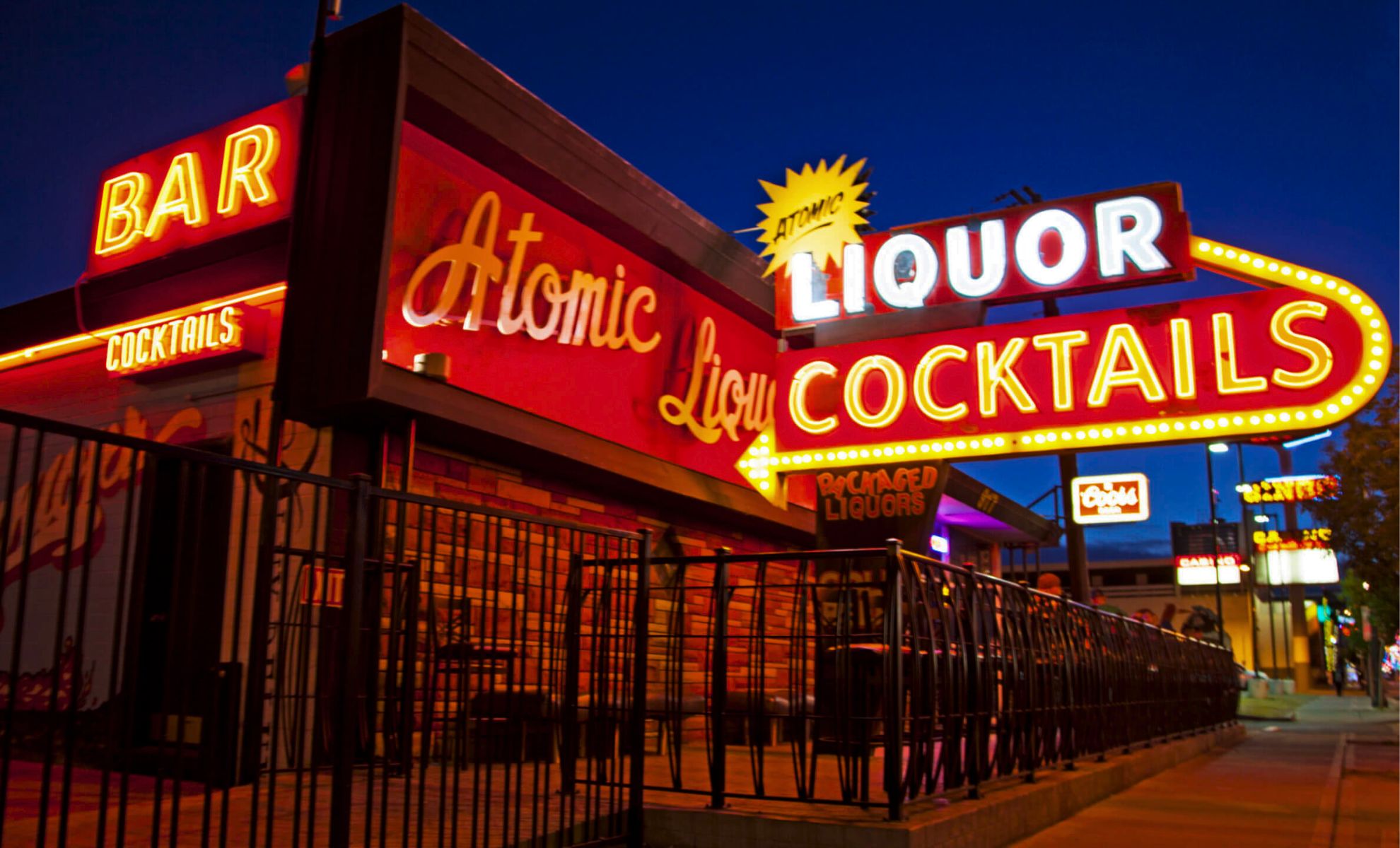 Le bar l'Atomic Liquor, Las Vegas