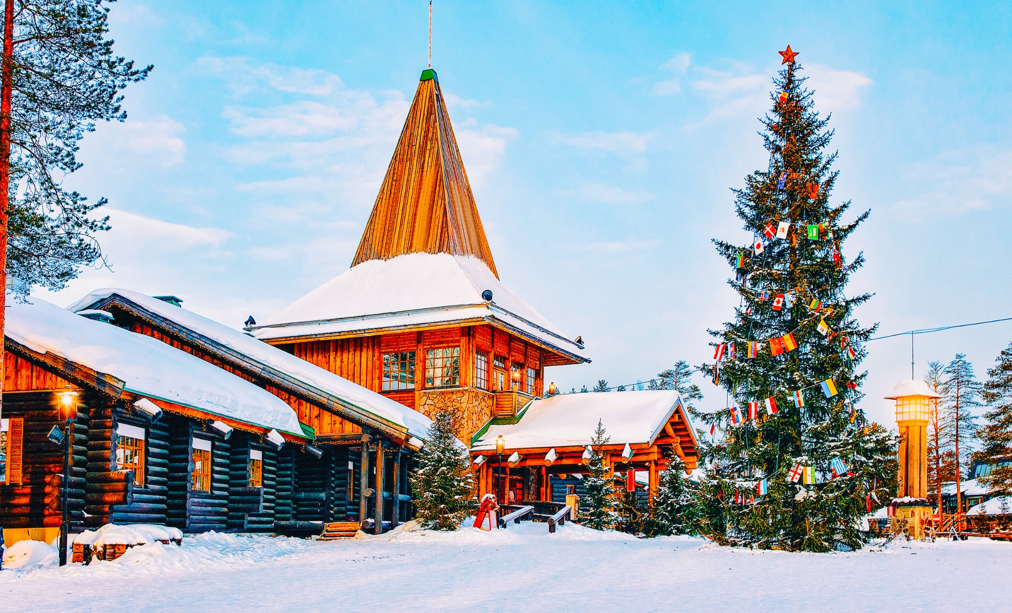 Le bureau du père Noël, Rovaniemi, Finlande