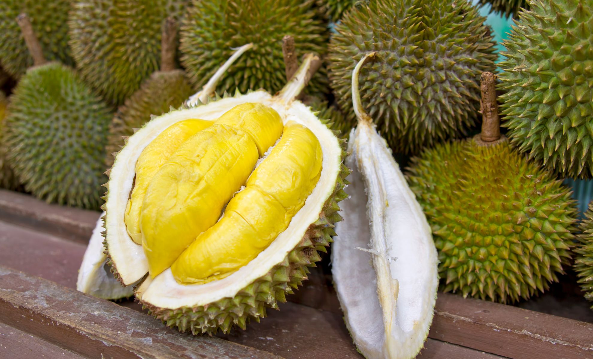 Le durian fruit de la Thaïlande